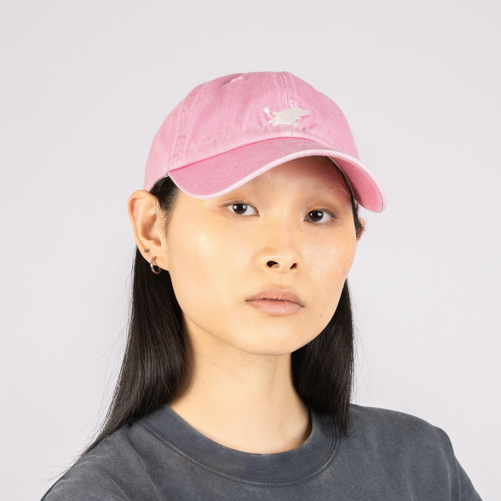 Moomin Classics Denim Dad Cap - Pink - ROODS PROJECT