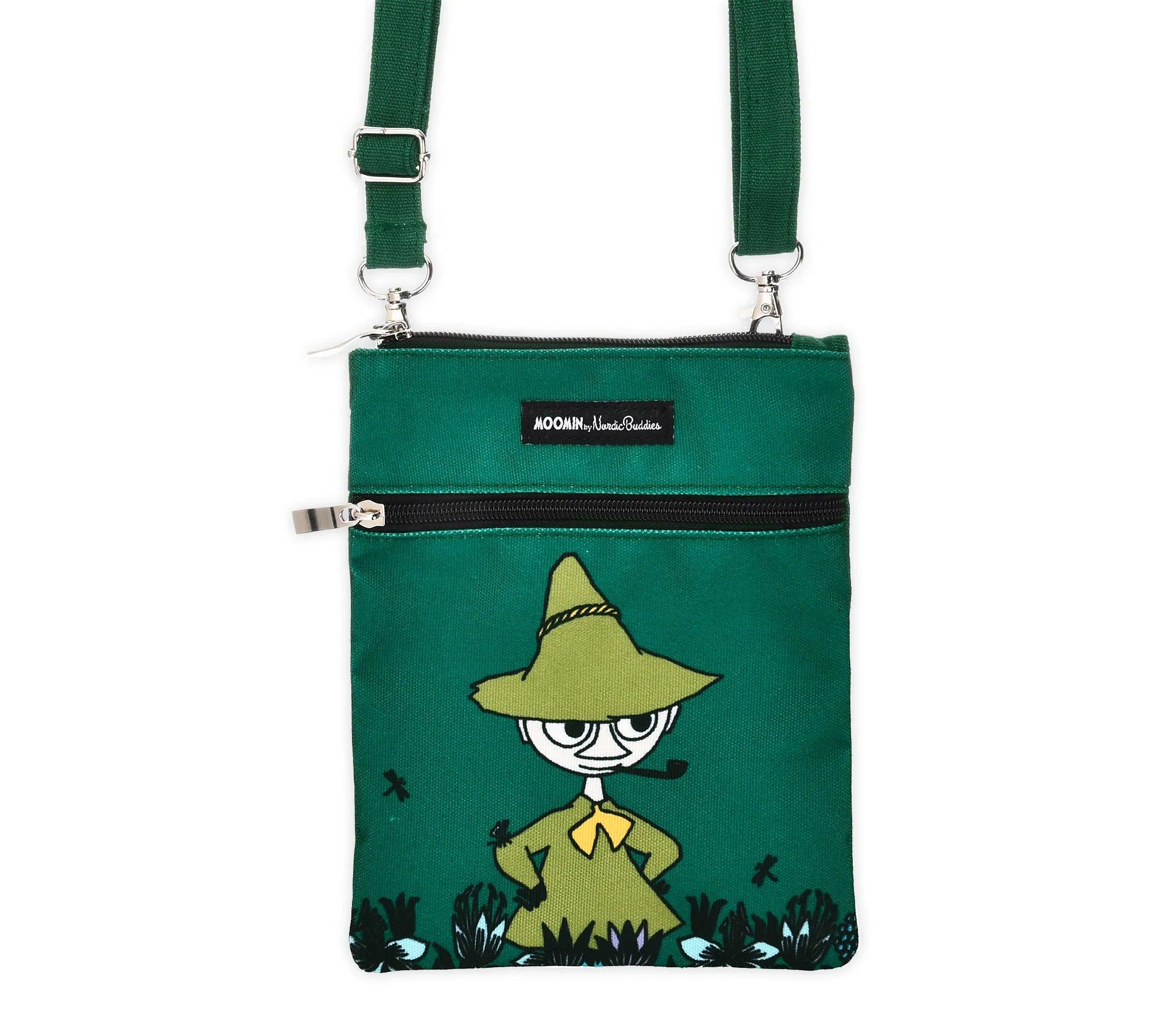 Snufkin's Thoughts Neck Bag - Dark Green - ROODS PROJECT