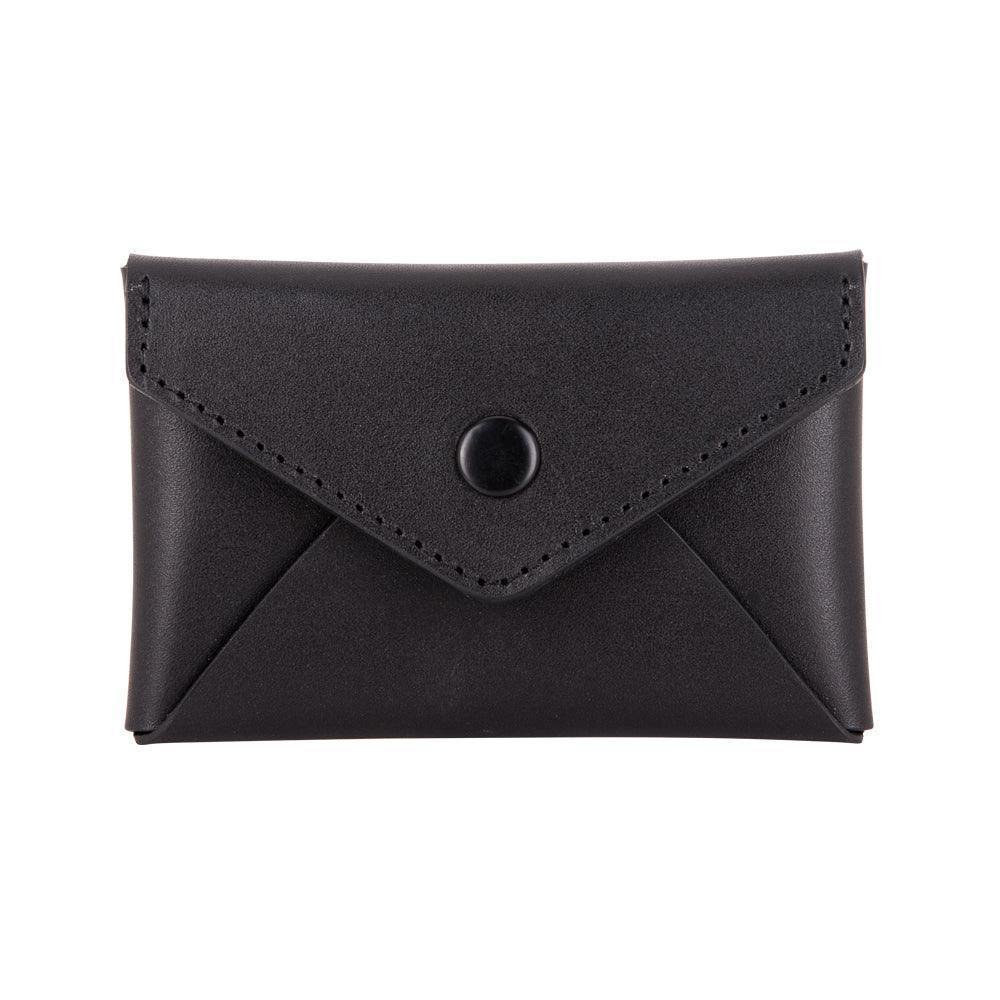 Small Envelope Wallet - Black - ROODS PROJECT