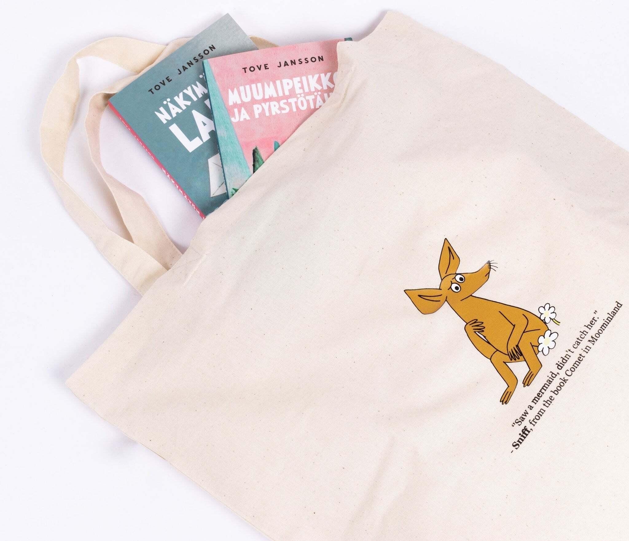 Sniff Tote Bag - Beige - ROODS PROJECT