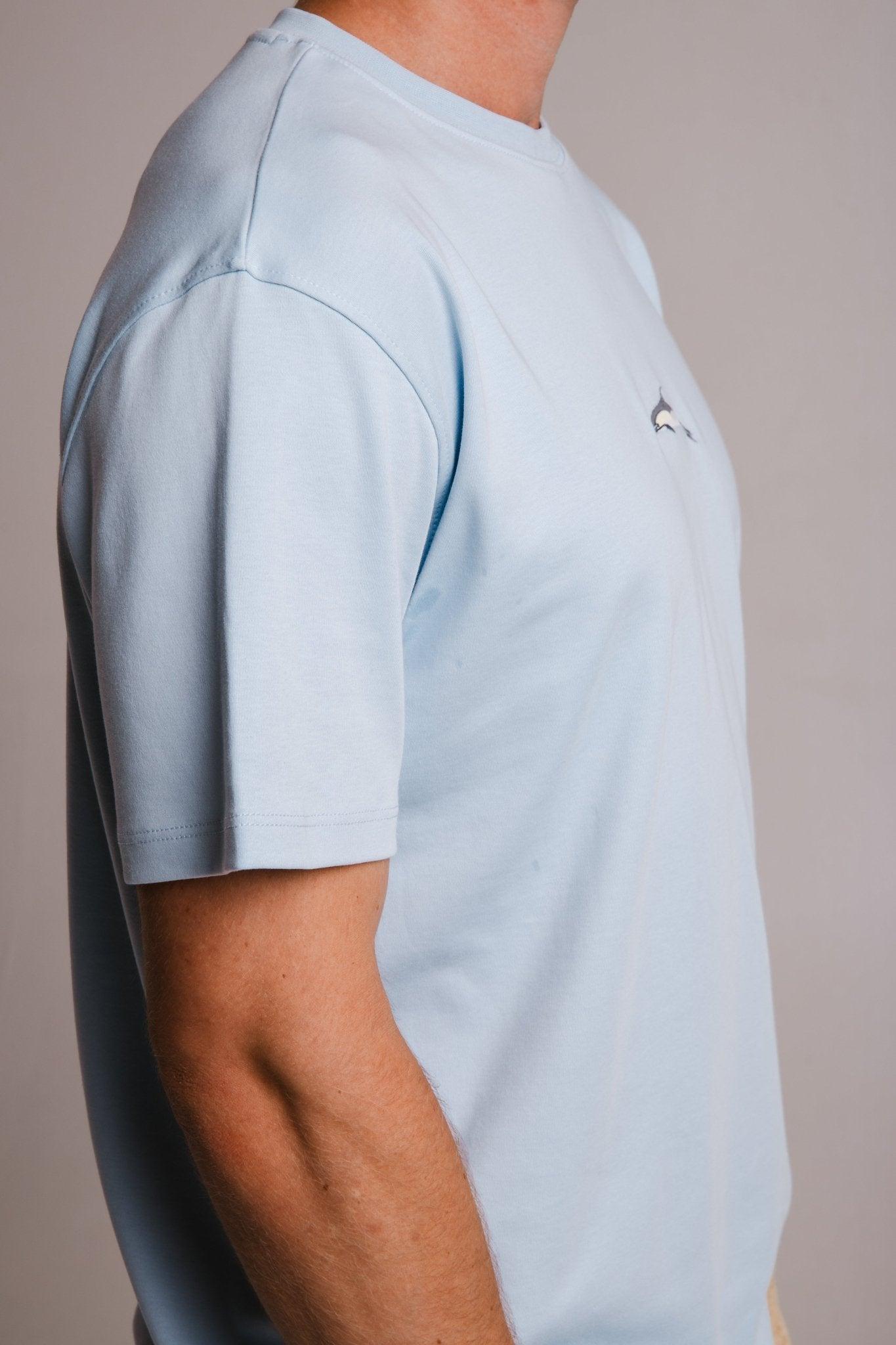 Dolphin Heavy T-shirt - Light Blue - ROODS PROJECT