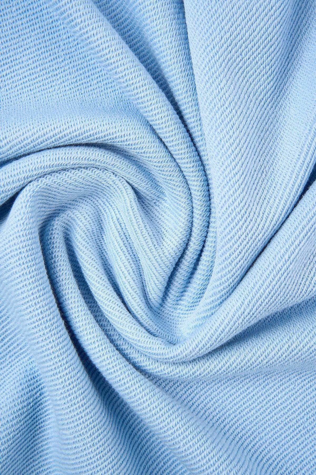 Emperor Penguin Soft Fleece Sweatshirt - Light Blue - ROODS PROJECT