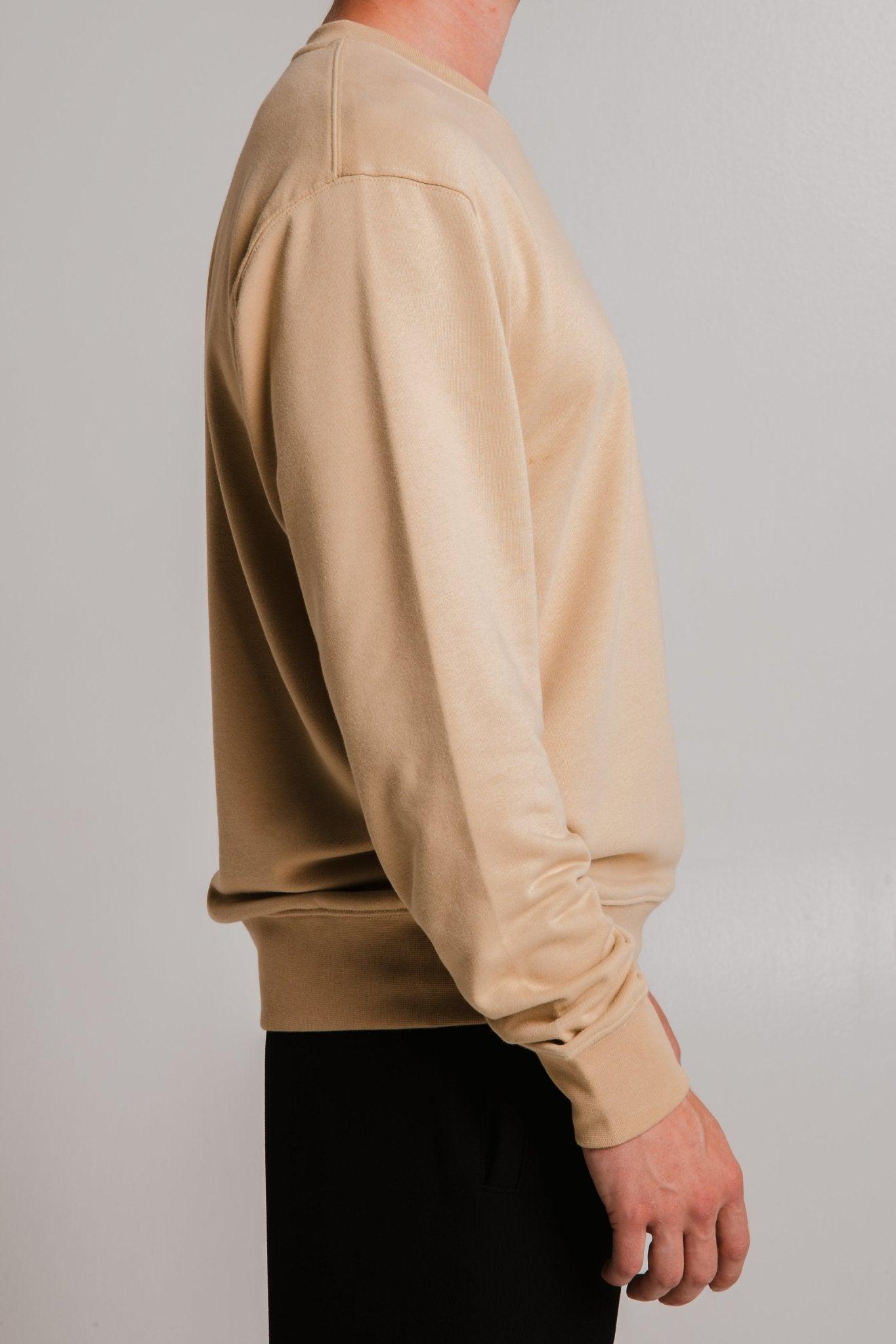 Lion Soft Fleece Sweatshirt - Light Brown - ROODS PROJECT