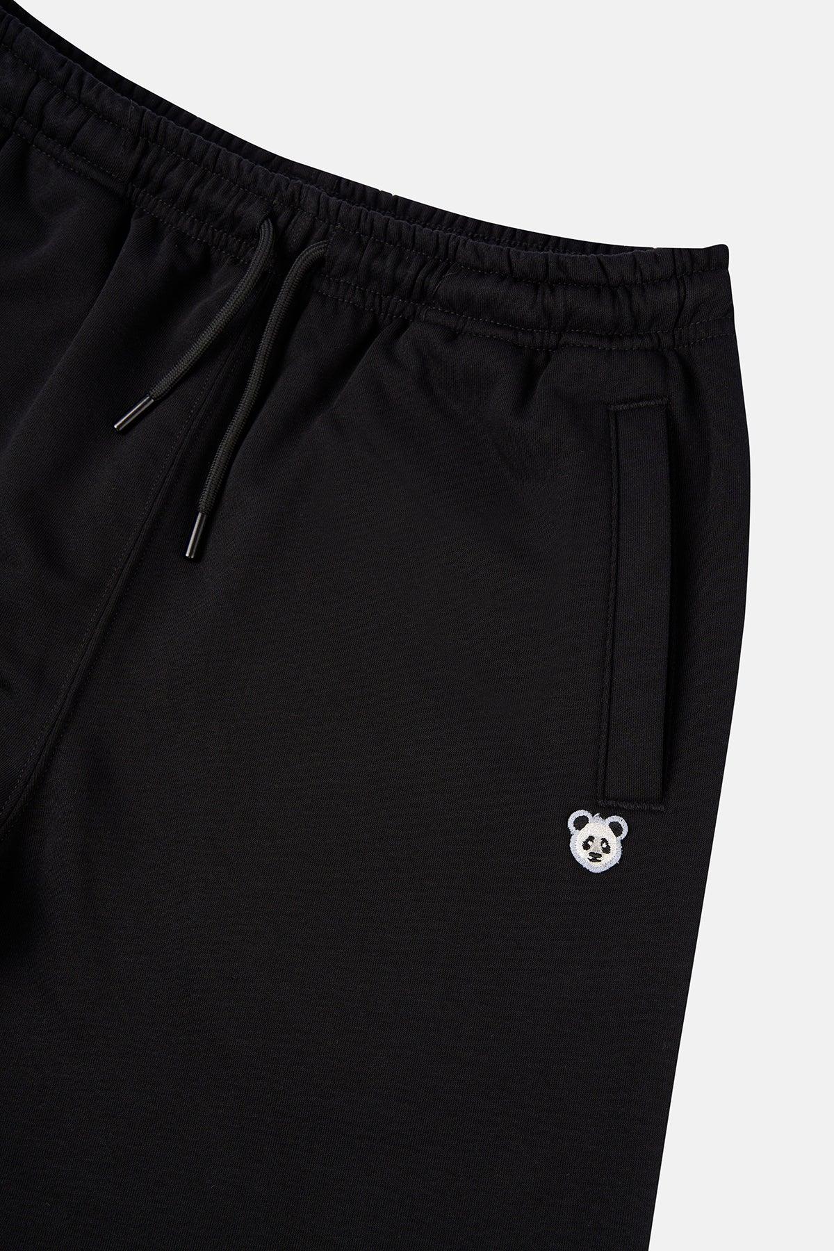 Panda Soft Fleece Sweatpants - Black - ROODS PROJECT