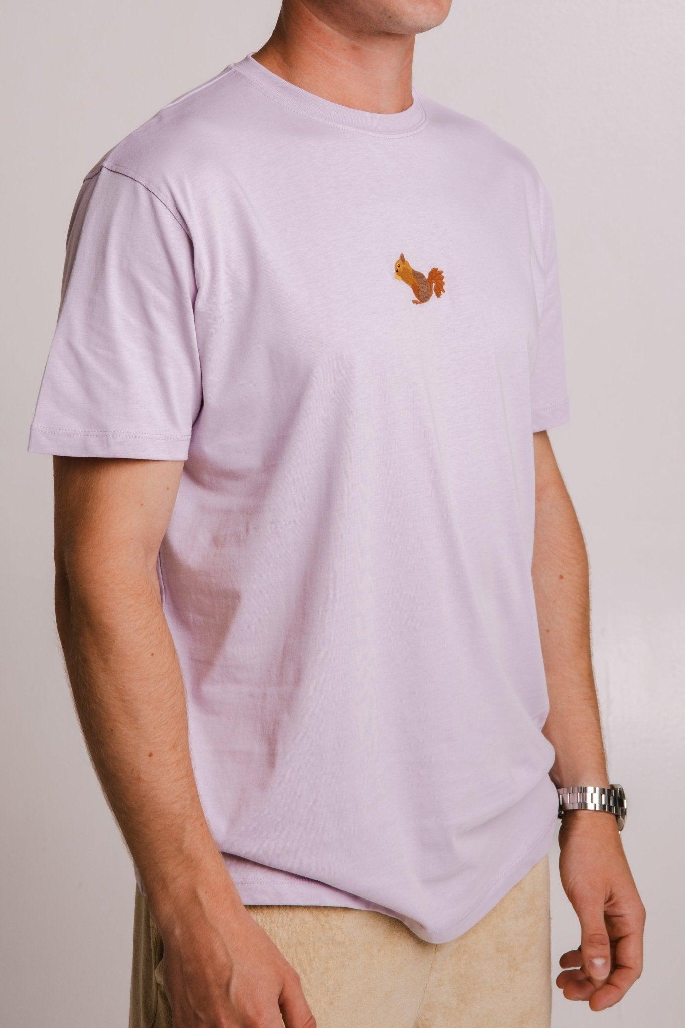 Squirrel T-shirt - Lilac - ROODS PROJECT
