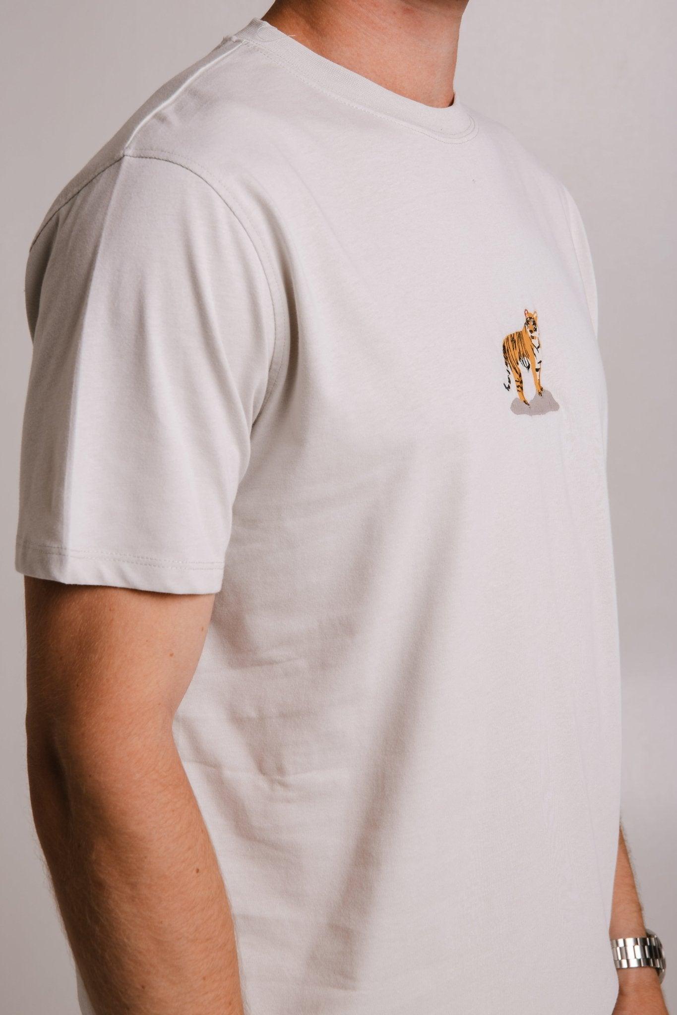 Tiger T-shirt - Grey - ROODS PROJECT