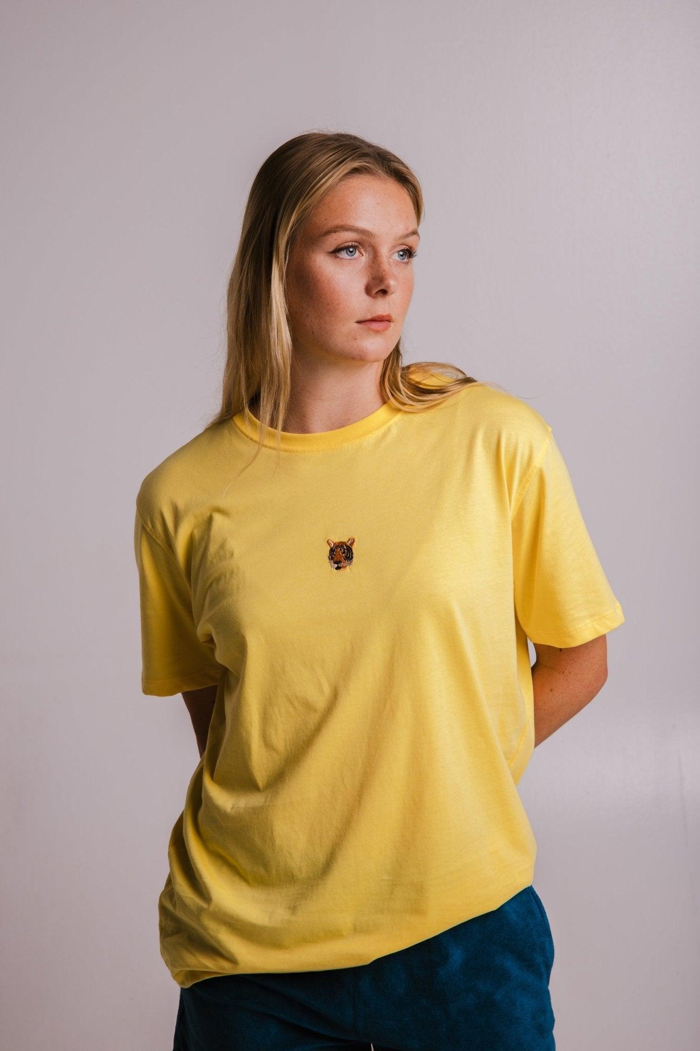 Tiger T-shirt - Yellow - ROODS PROJECT