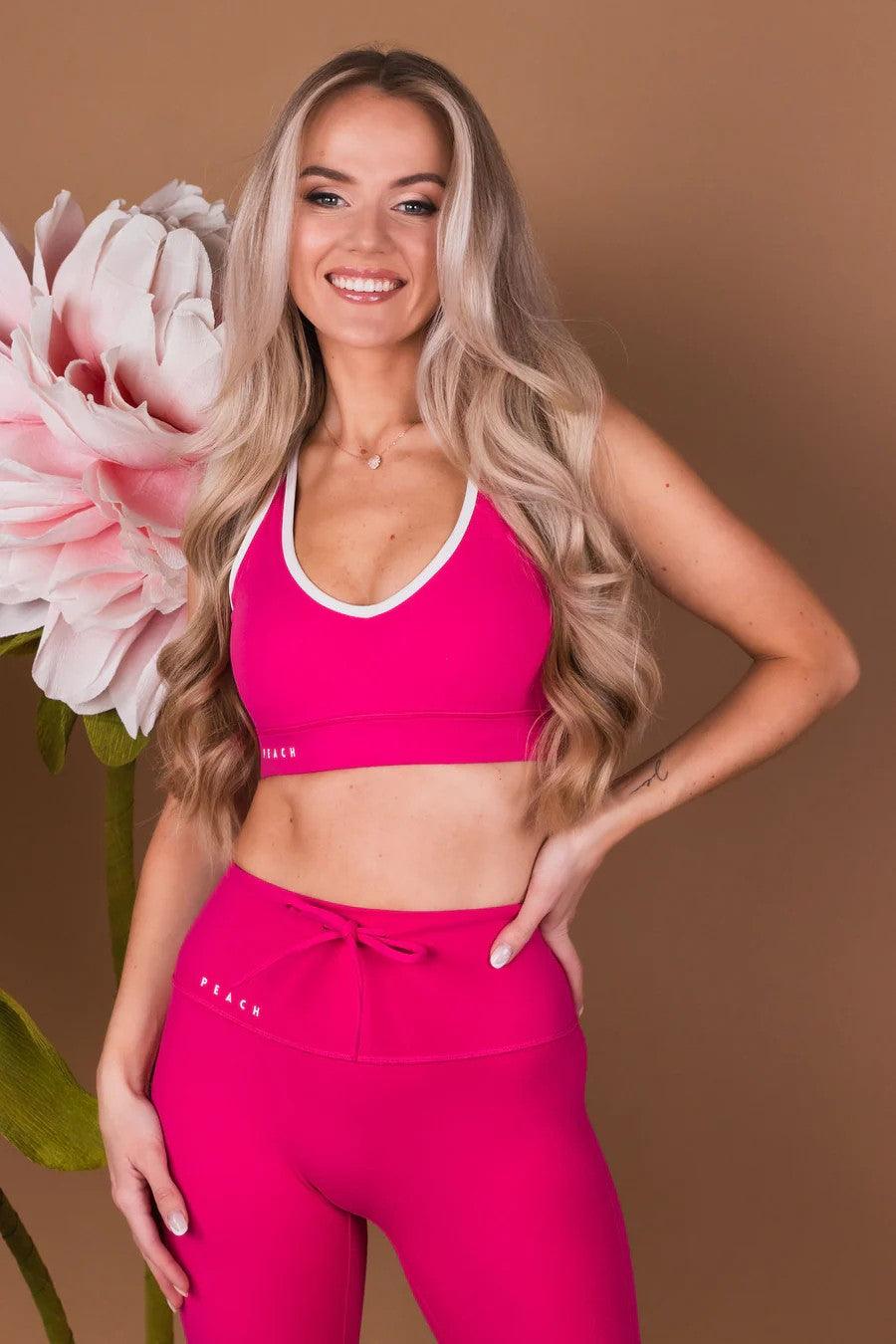 Sports Bra 'Raspberry Dream' - ROODS PROJECT
