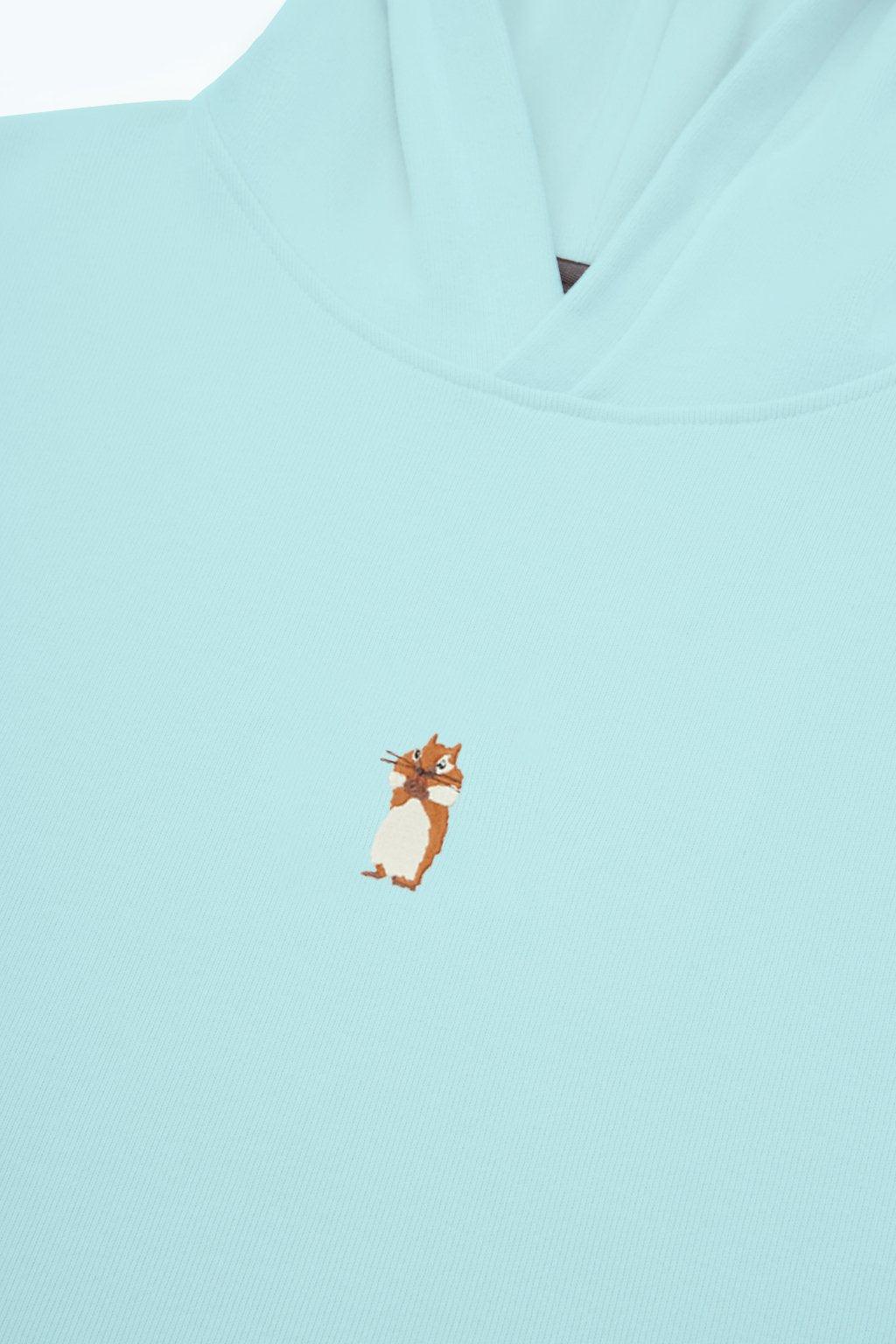 Squirrel Hoodie - Mint - ROODS PROJECT
