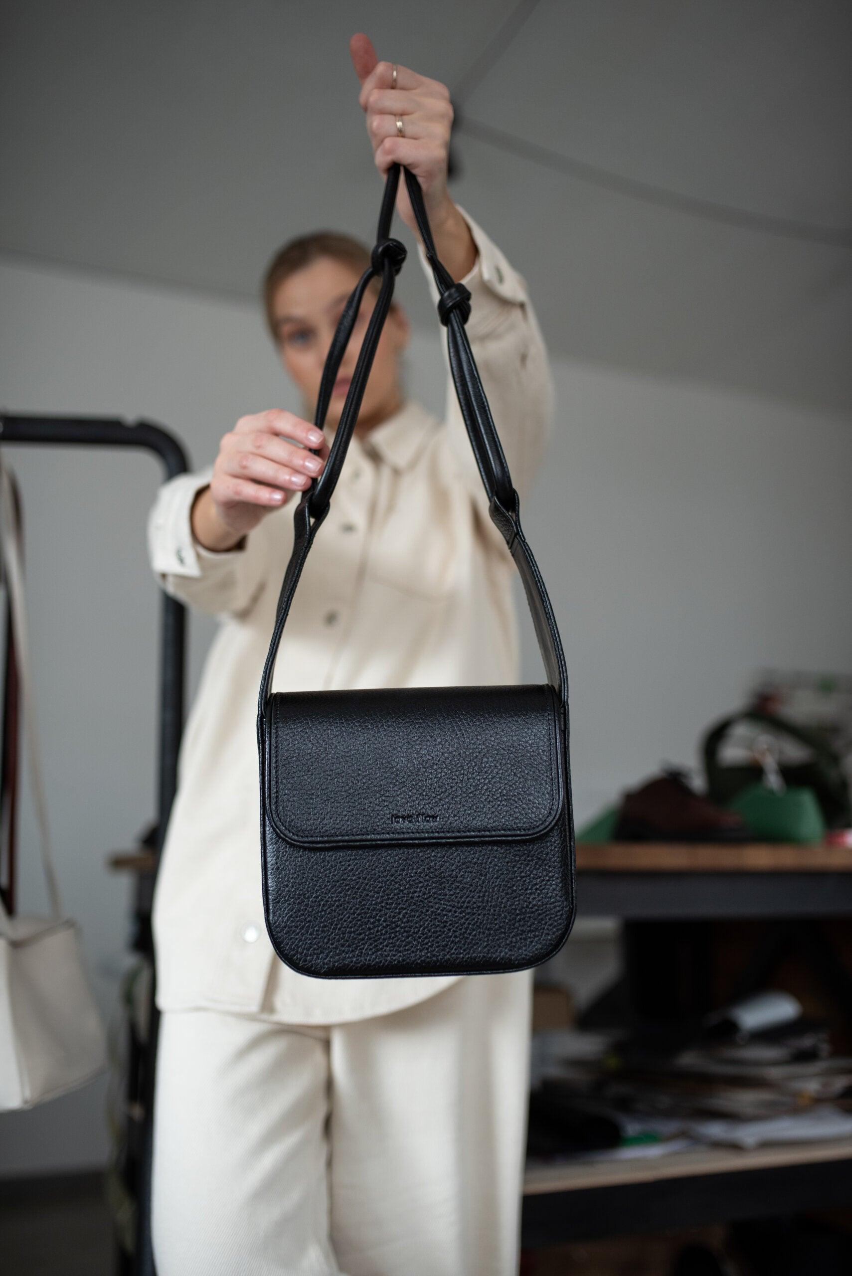 Crossbody Bag MUSA - Black - ROODS PROJECT