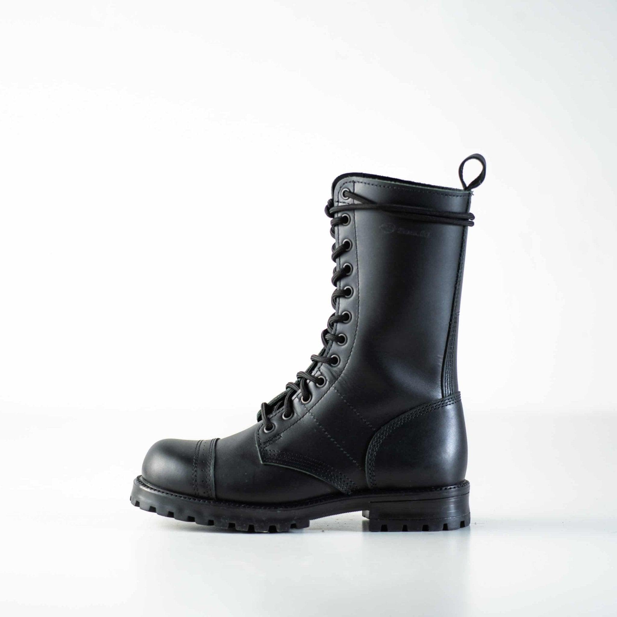 516 aka High Aviator Boots - Black - ROODS PROJECT