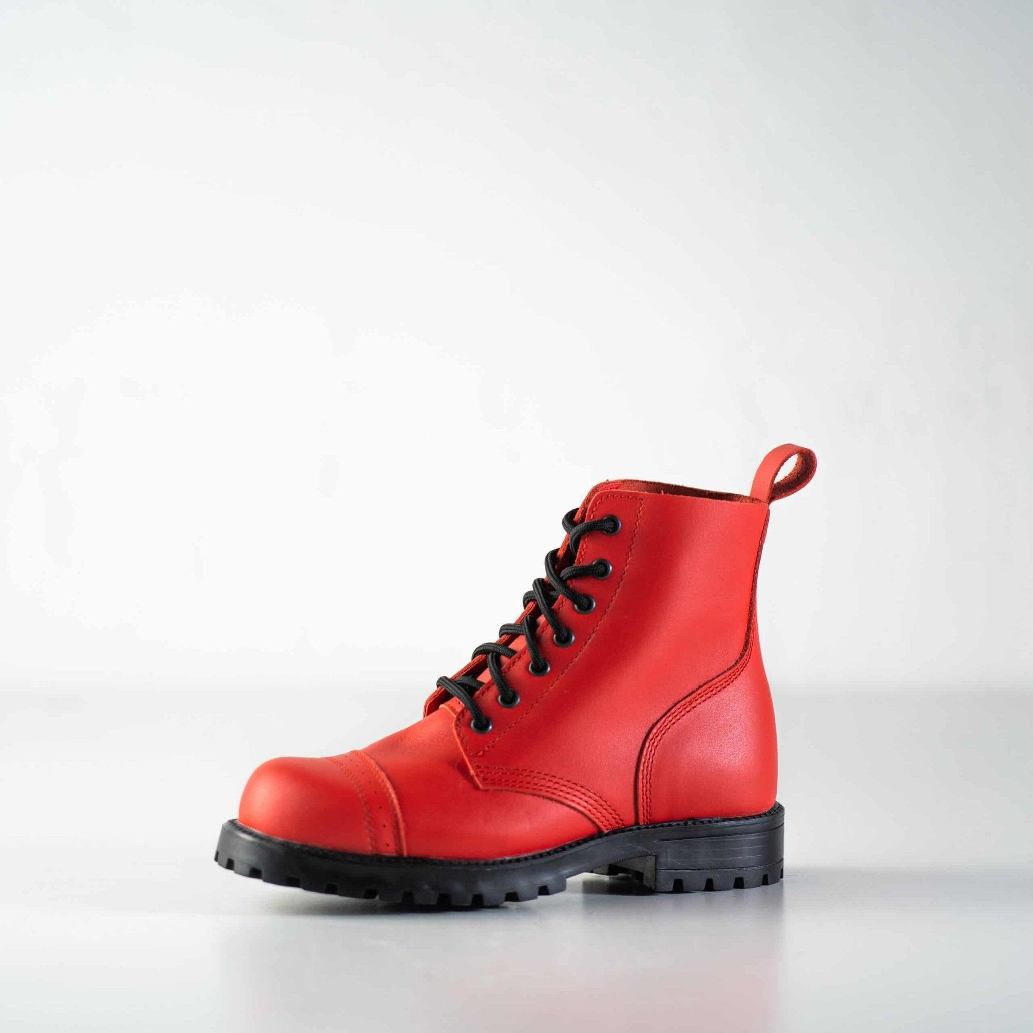 517 aka Aviator Boots - Red - ROODS PROJECT