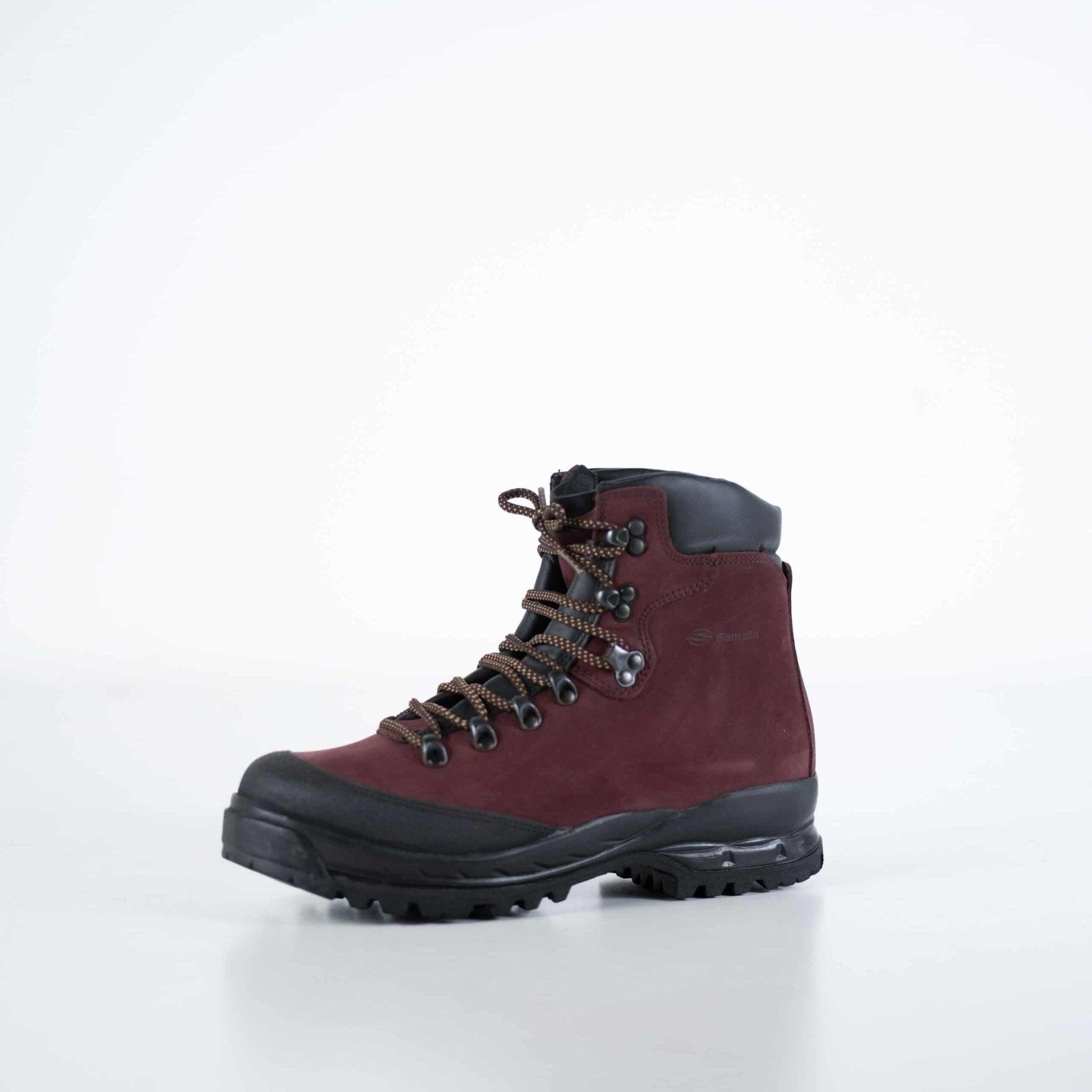 553P Burgundy Hiking Boots - ROODS PROJECT