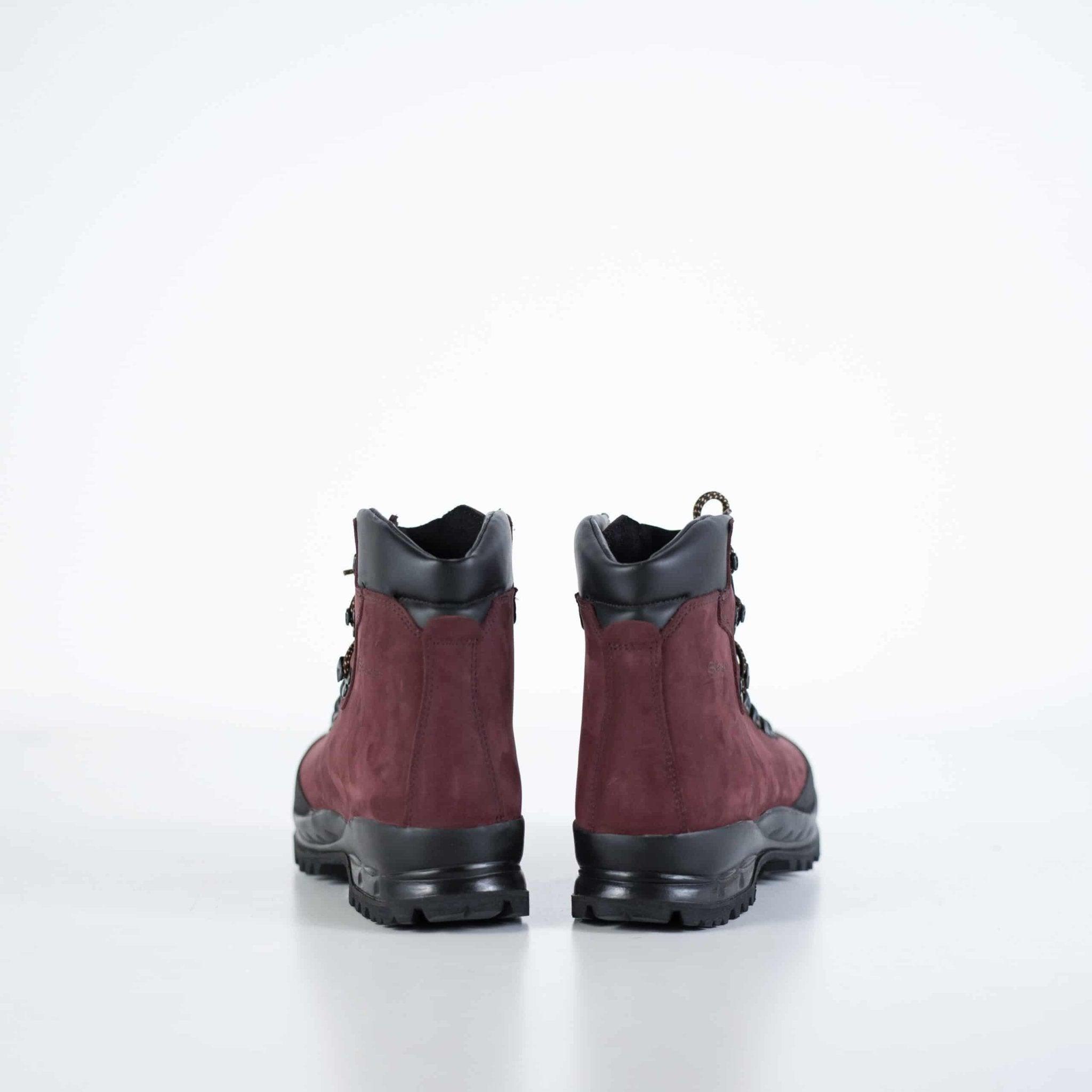 553P Burgundy Hiking Boots - ROODS PROJECT