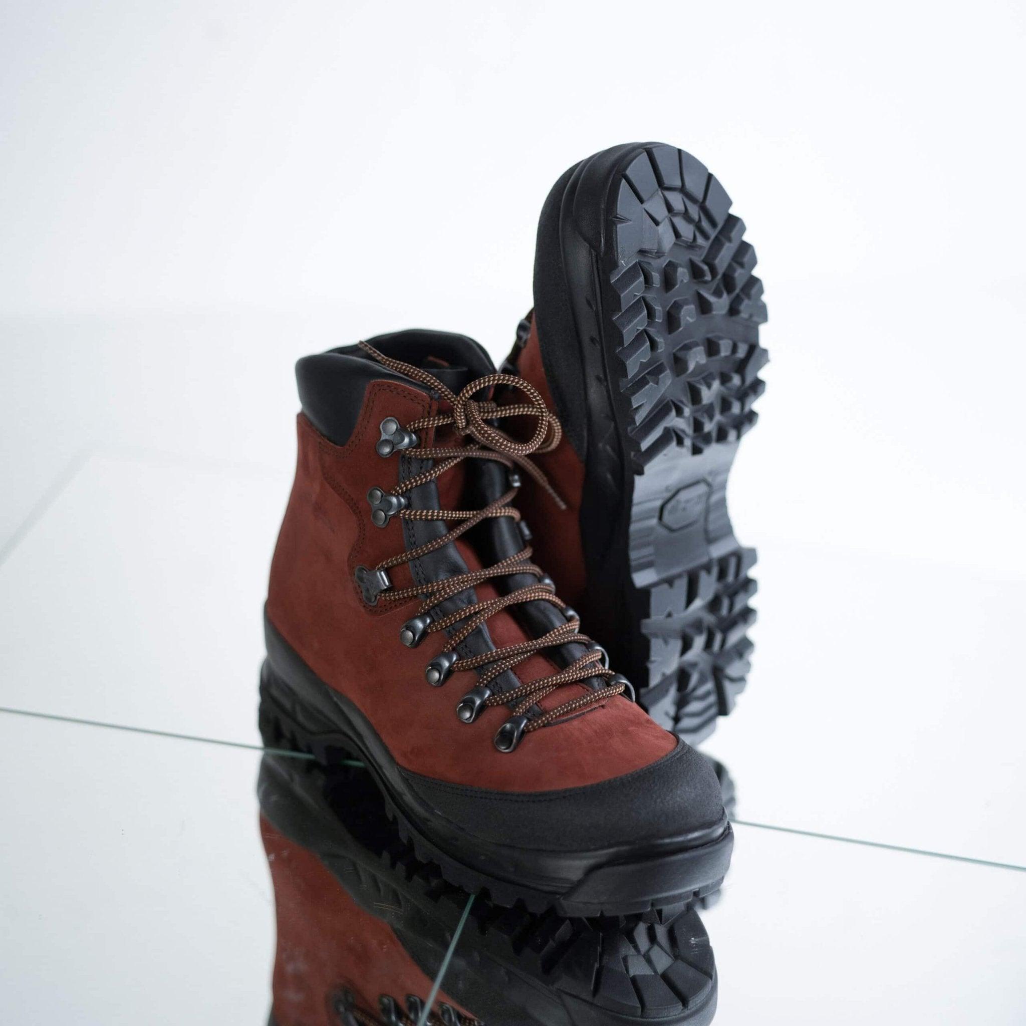 553P Rosso Aragosta Hiking Boots - ROODS PROJECT