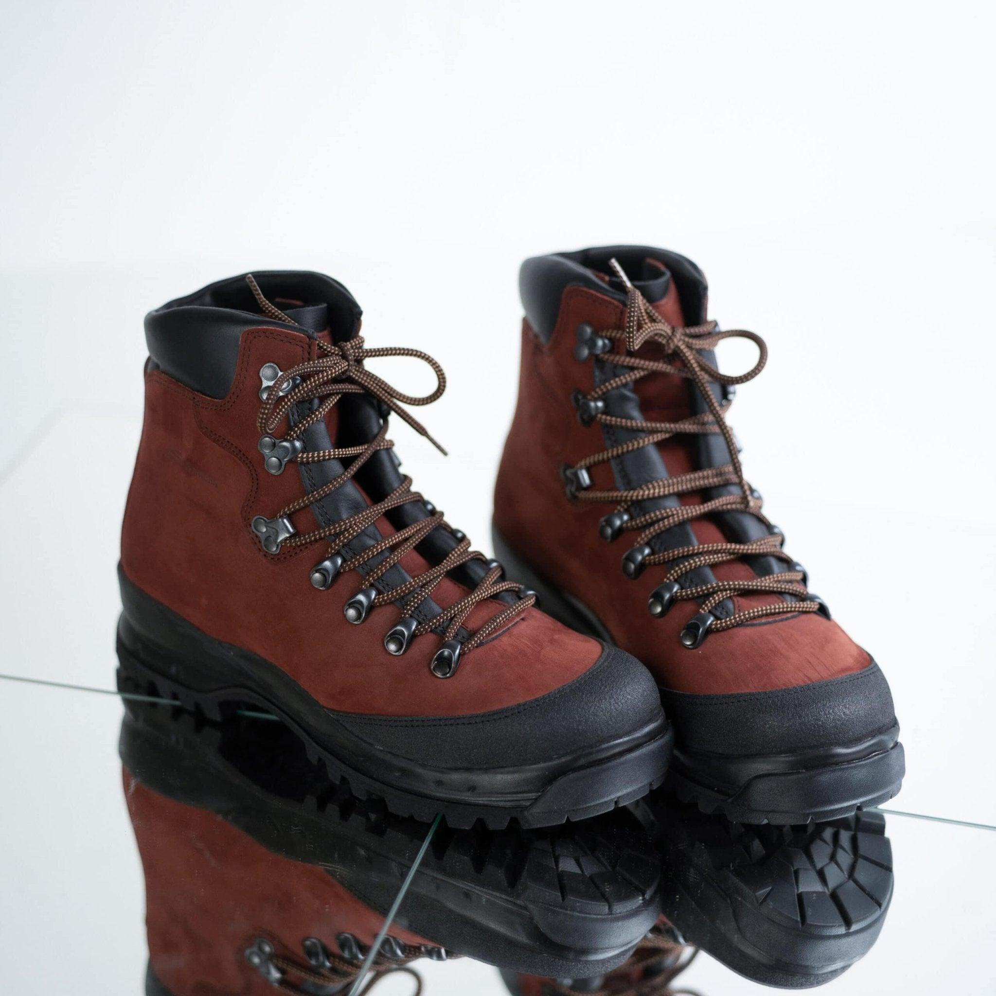 553P Rosso Aragosta Hiking Boots - ROODS PROJECT