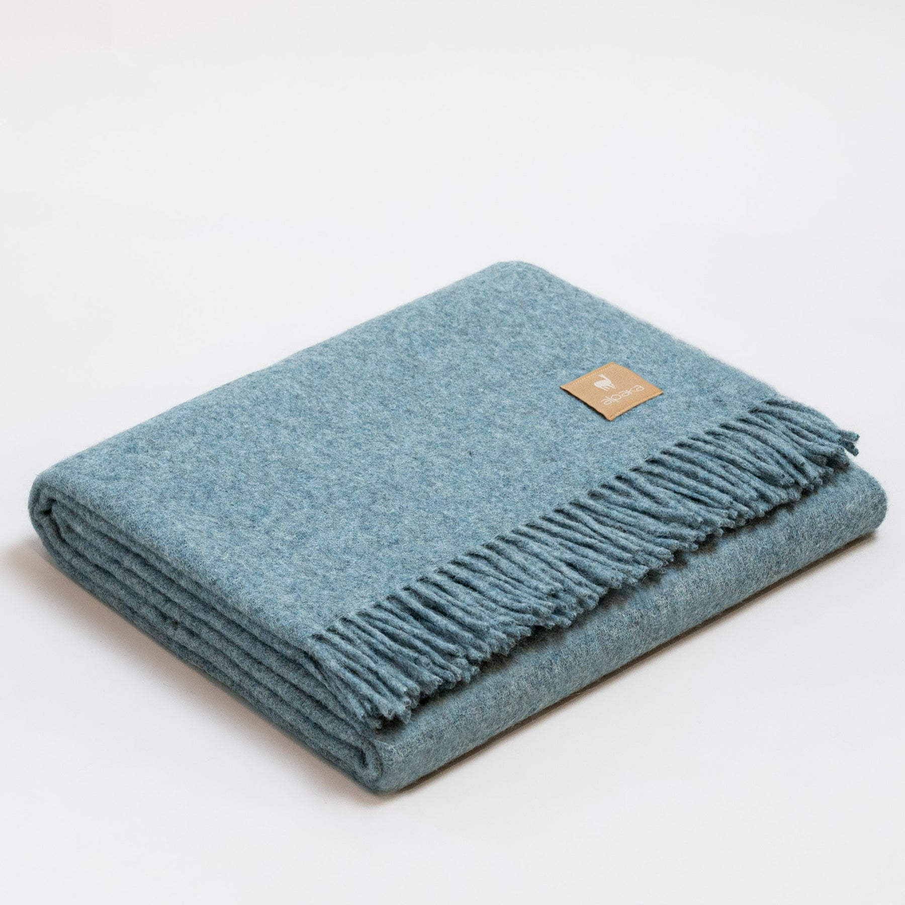 Natural Alpaca Wool Throw - Classic - ROODS PROJECT