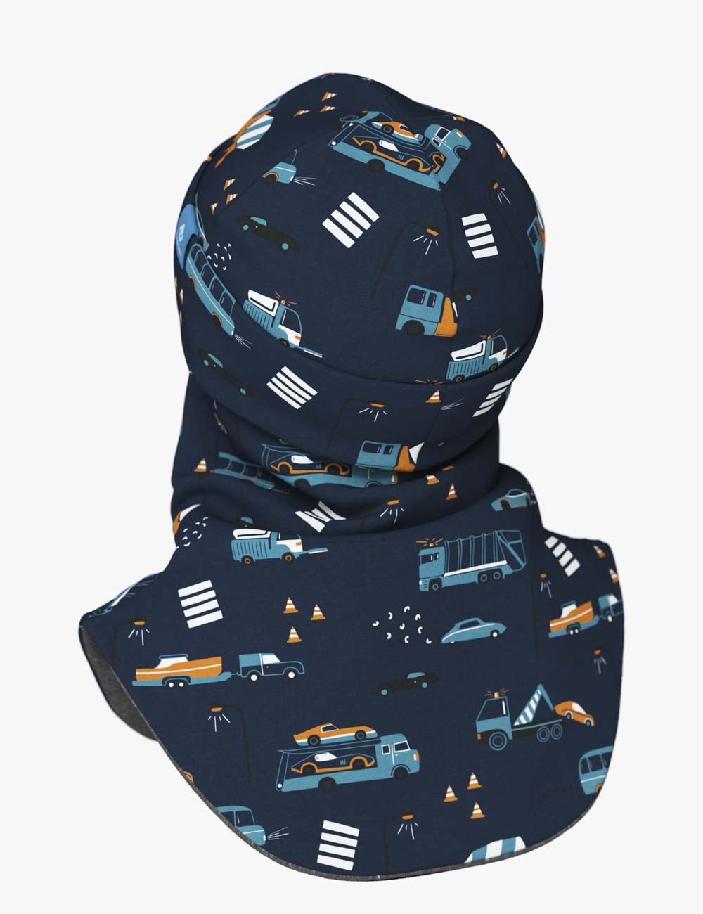 Merino Balaclava For Kids BREM - Vehicles