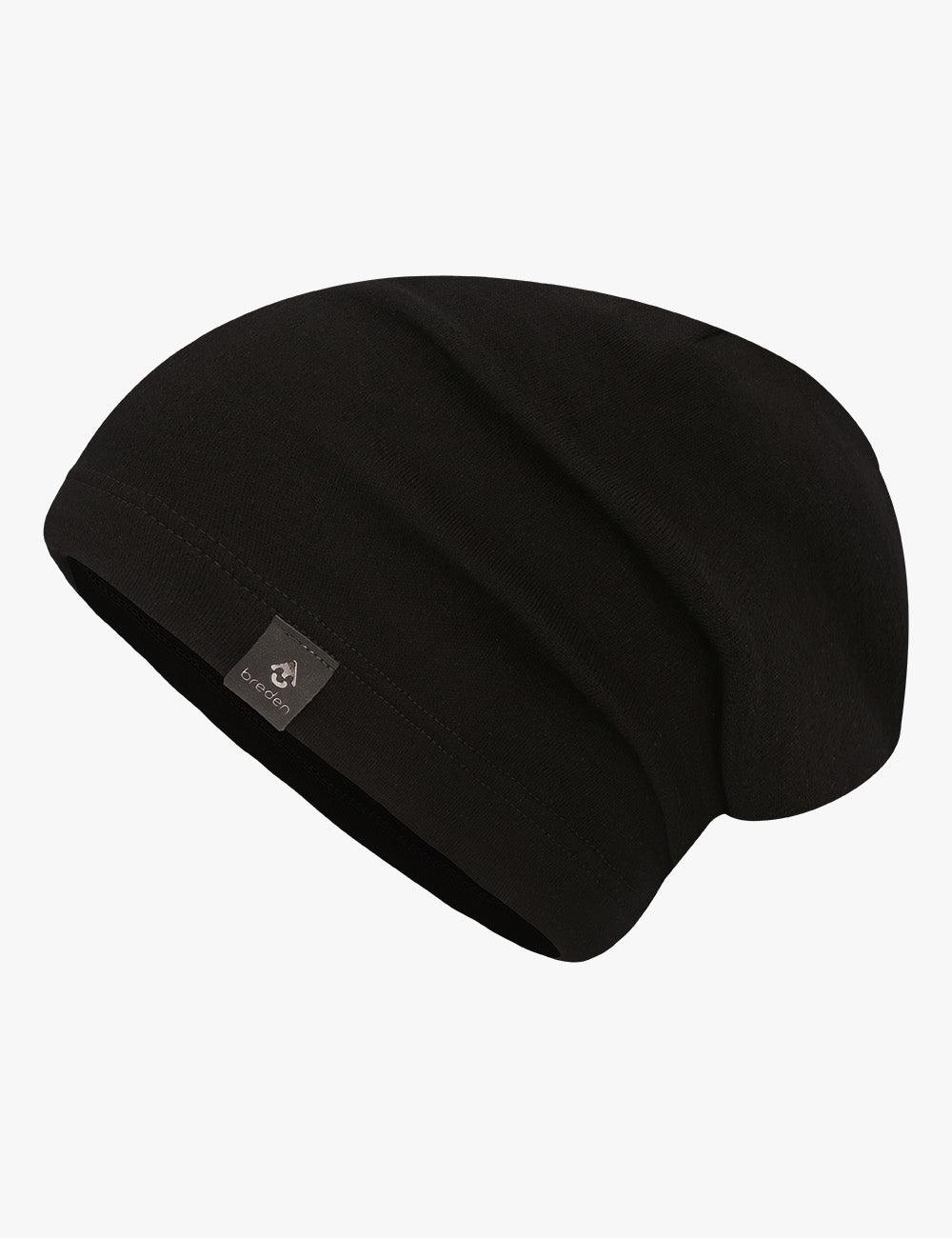 100% Merino Beanie With Folds MAVIS For Adults