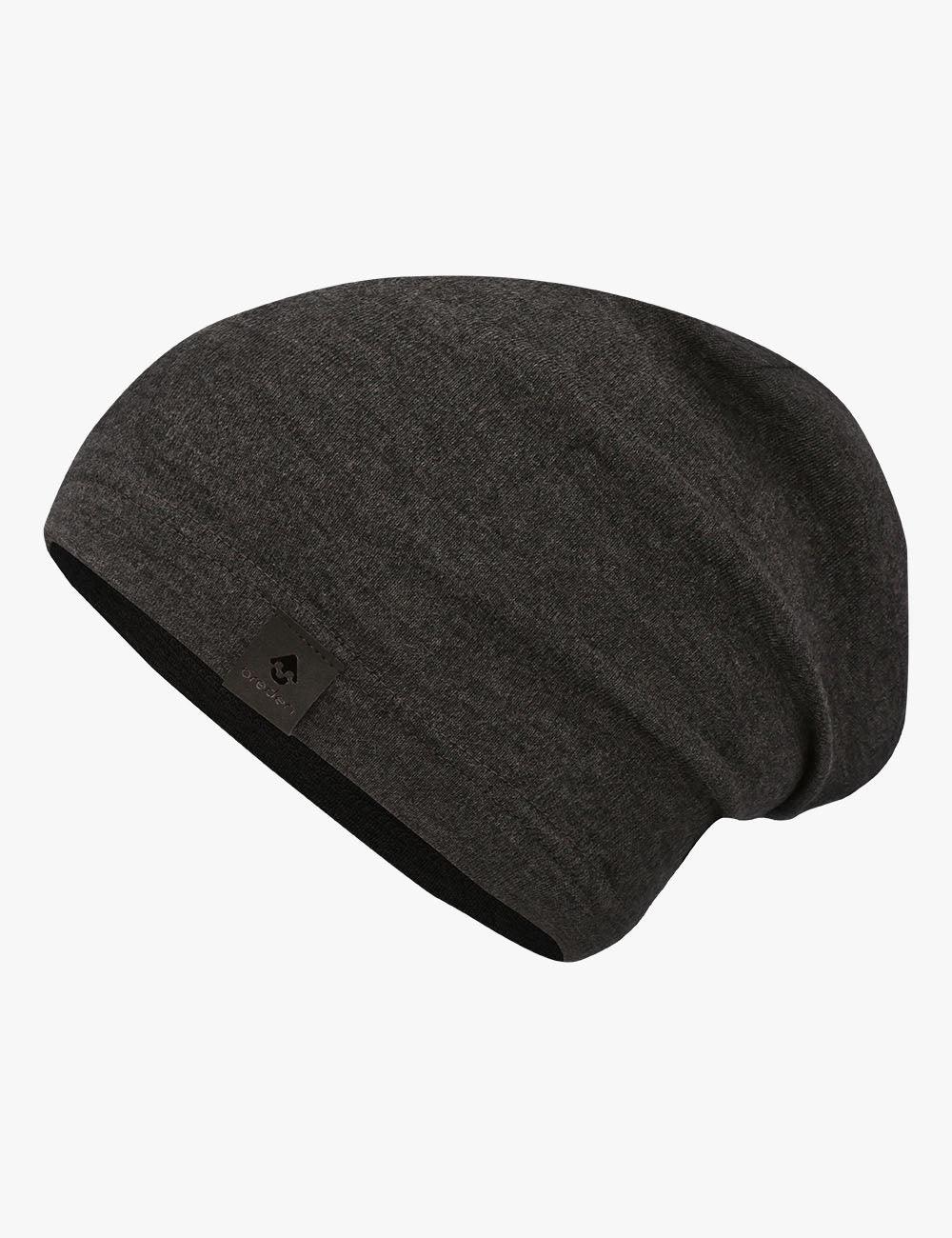 100% Merino Beanie With Folds MAVIS For Adults