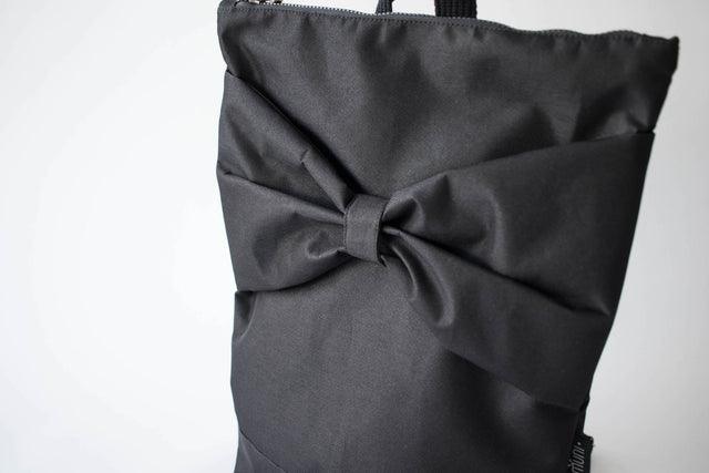 Waterproof Backpack - Black Bow Large