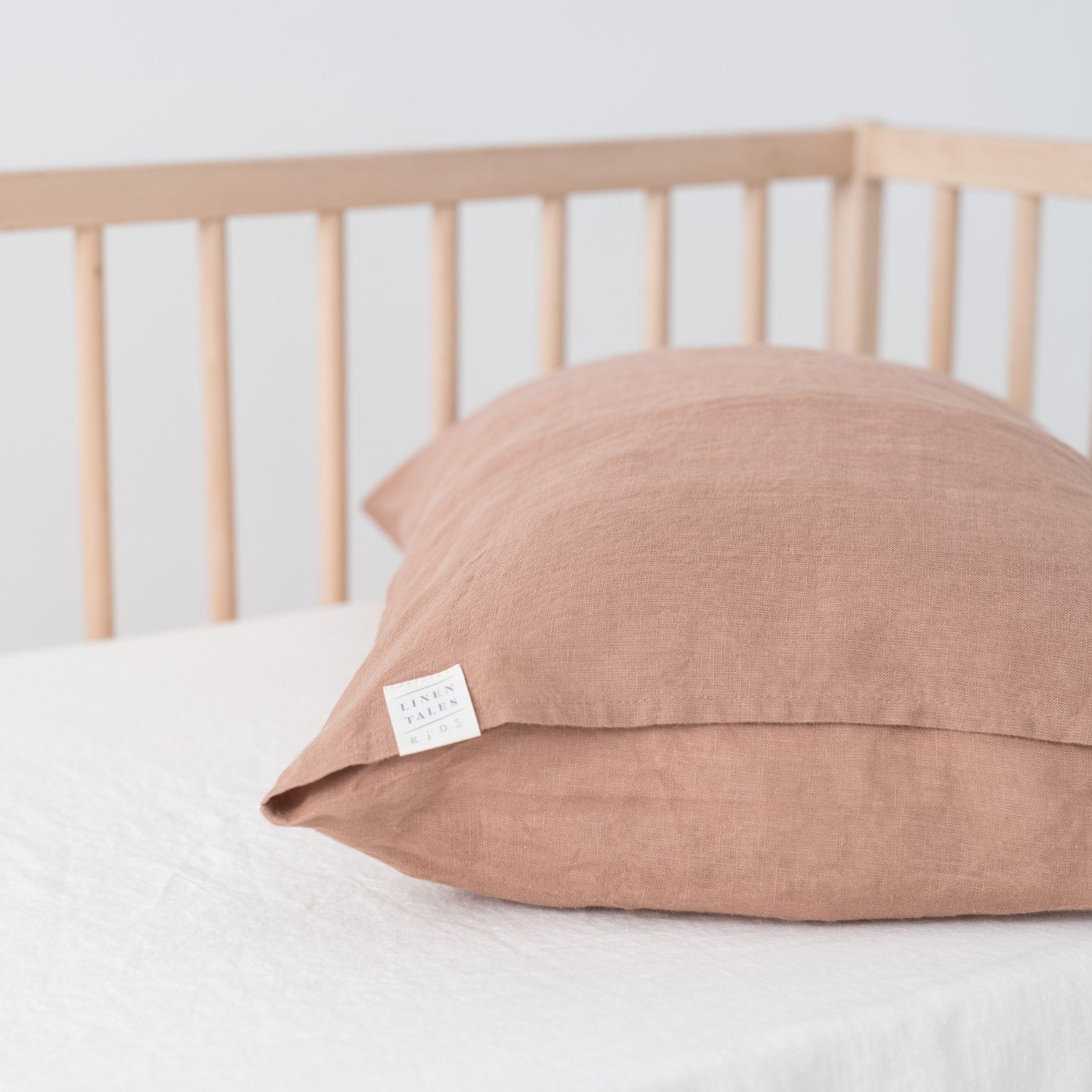 Linen Duvet Cover Set for Kids - Cafe Creme