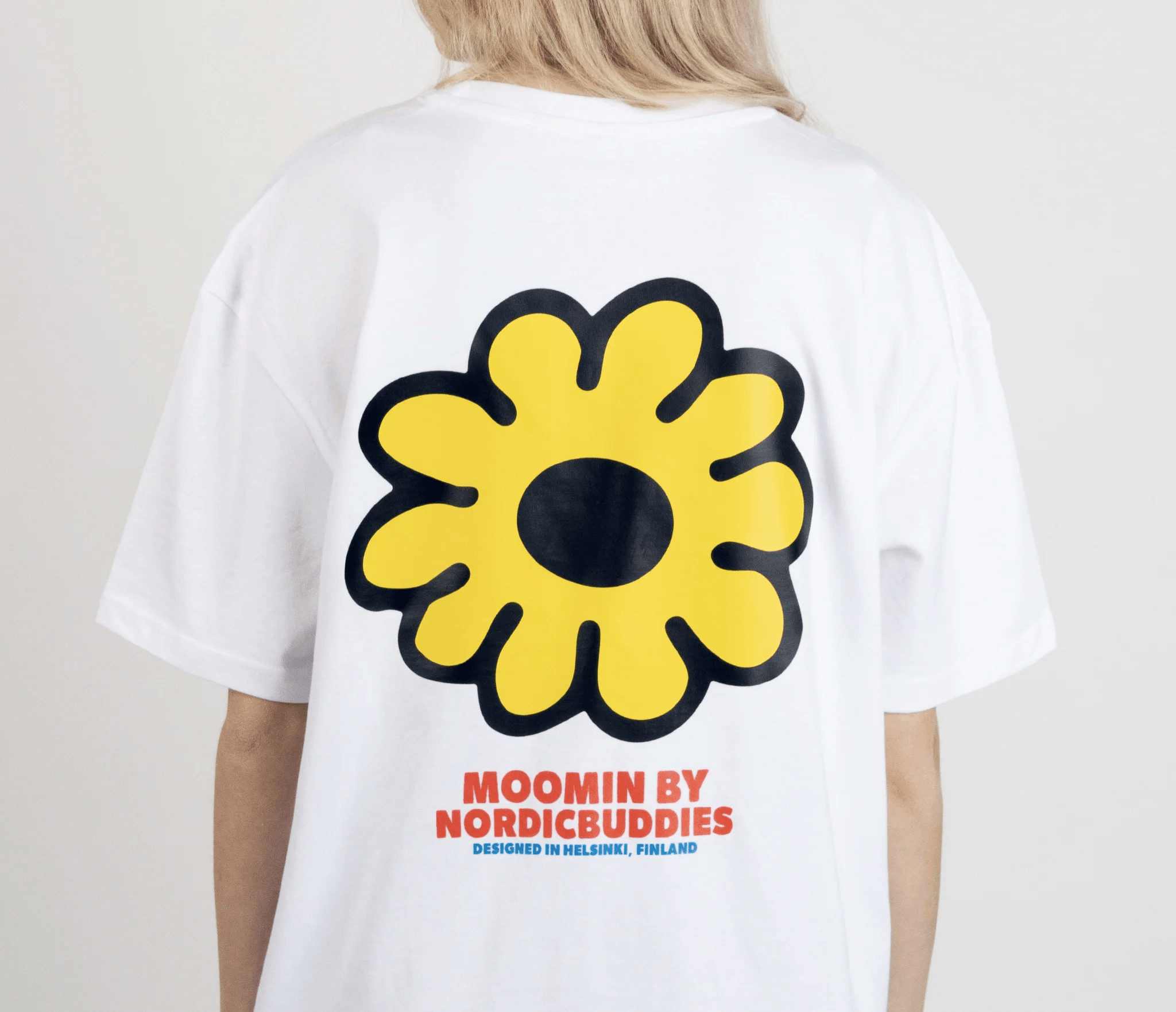 Moomintroll's Flower T-Shirt Unisex - White