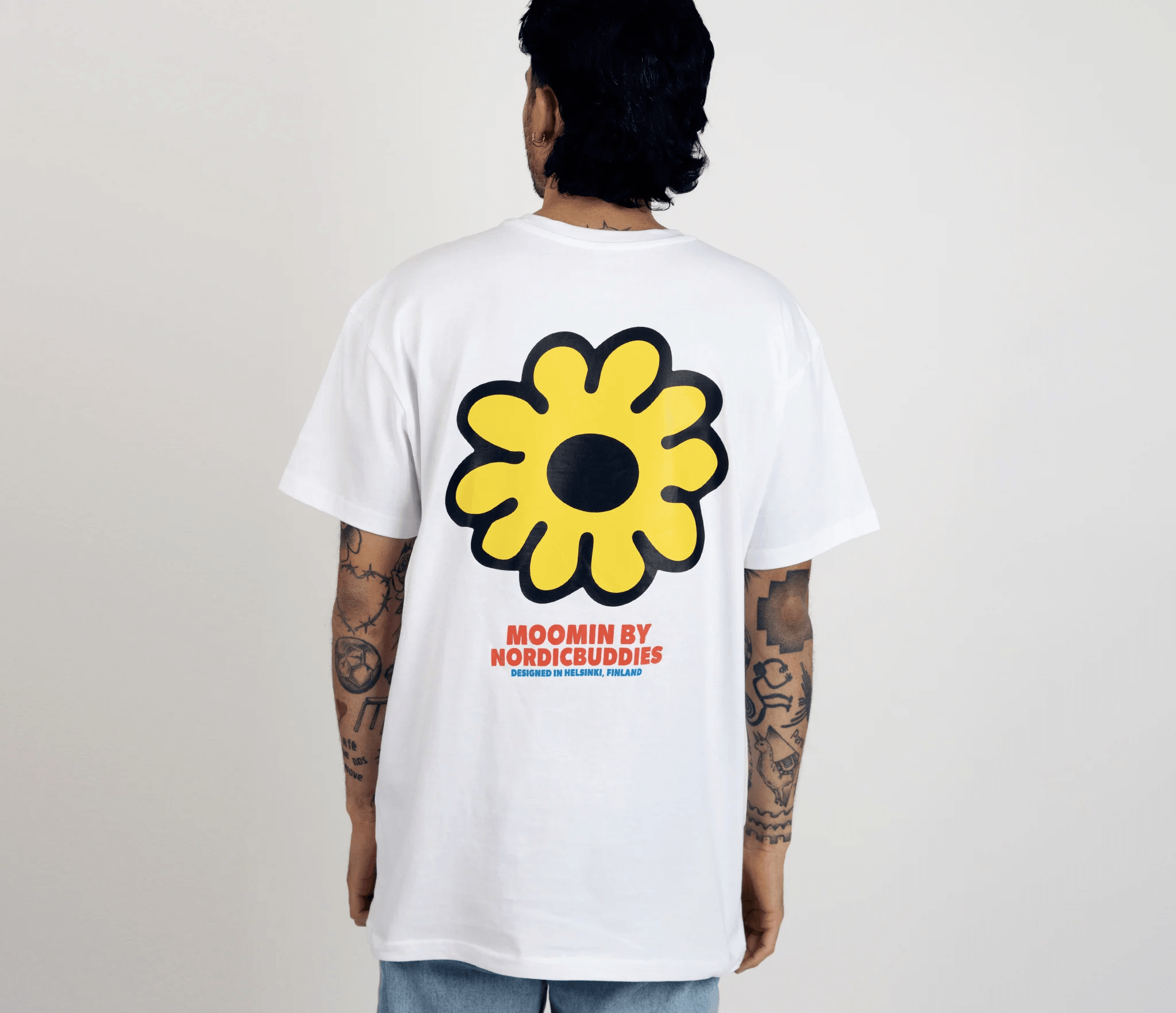 Moomintroll's Flower T-Shirt Unisex - White