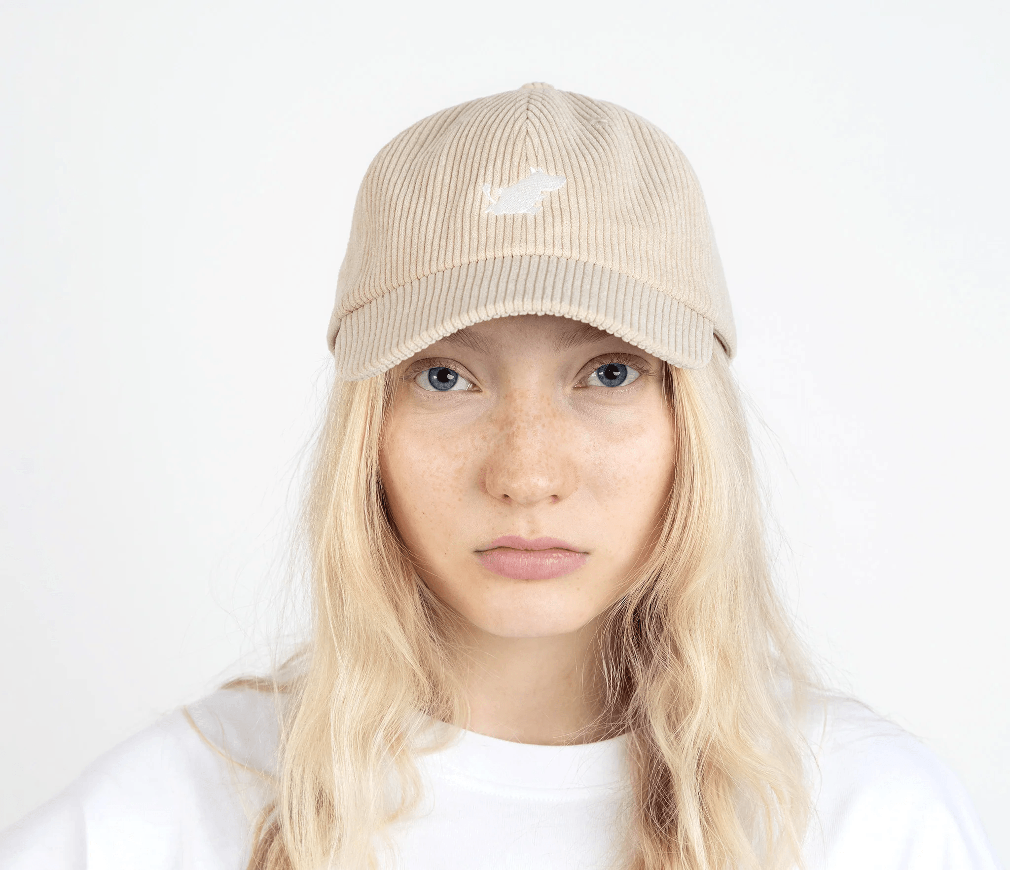 Moomintroll Corduroy Adult Cap - Sand