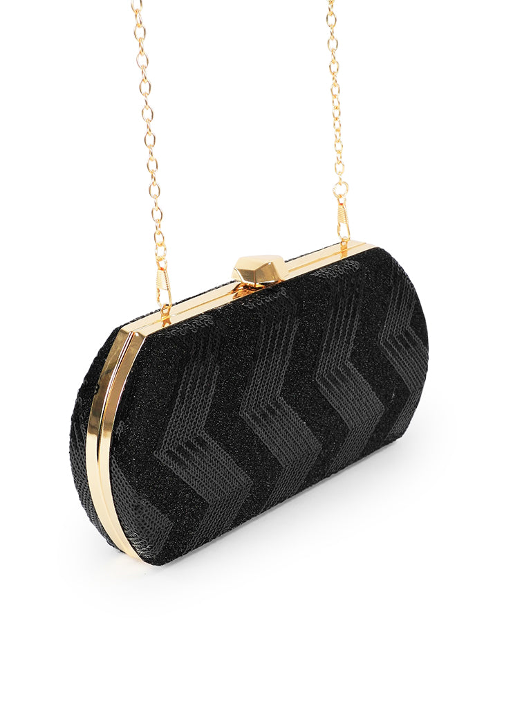 Evening Bag NK 2231 - Black - ROODS PROJECT