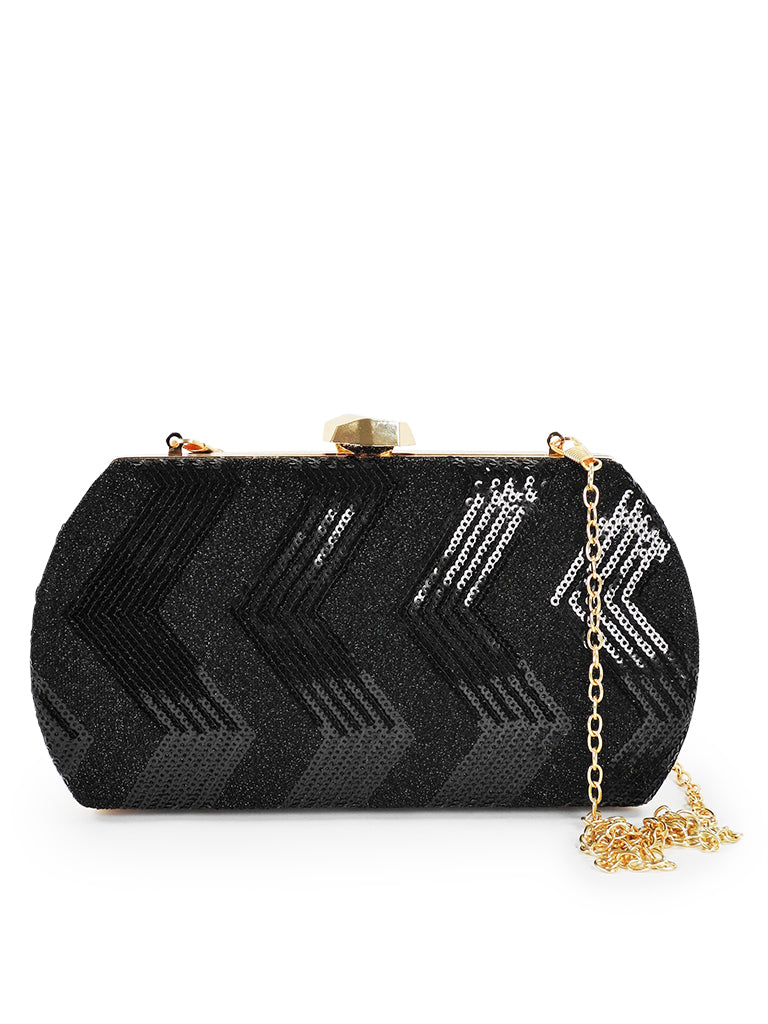 Evening Bag NK 2231 - Black - ROODS PROJECT