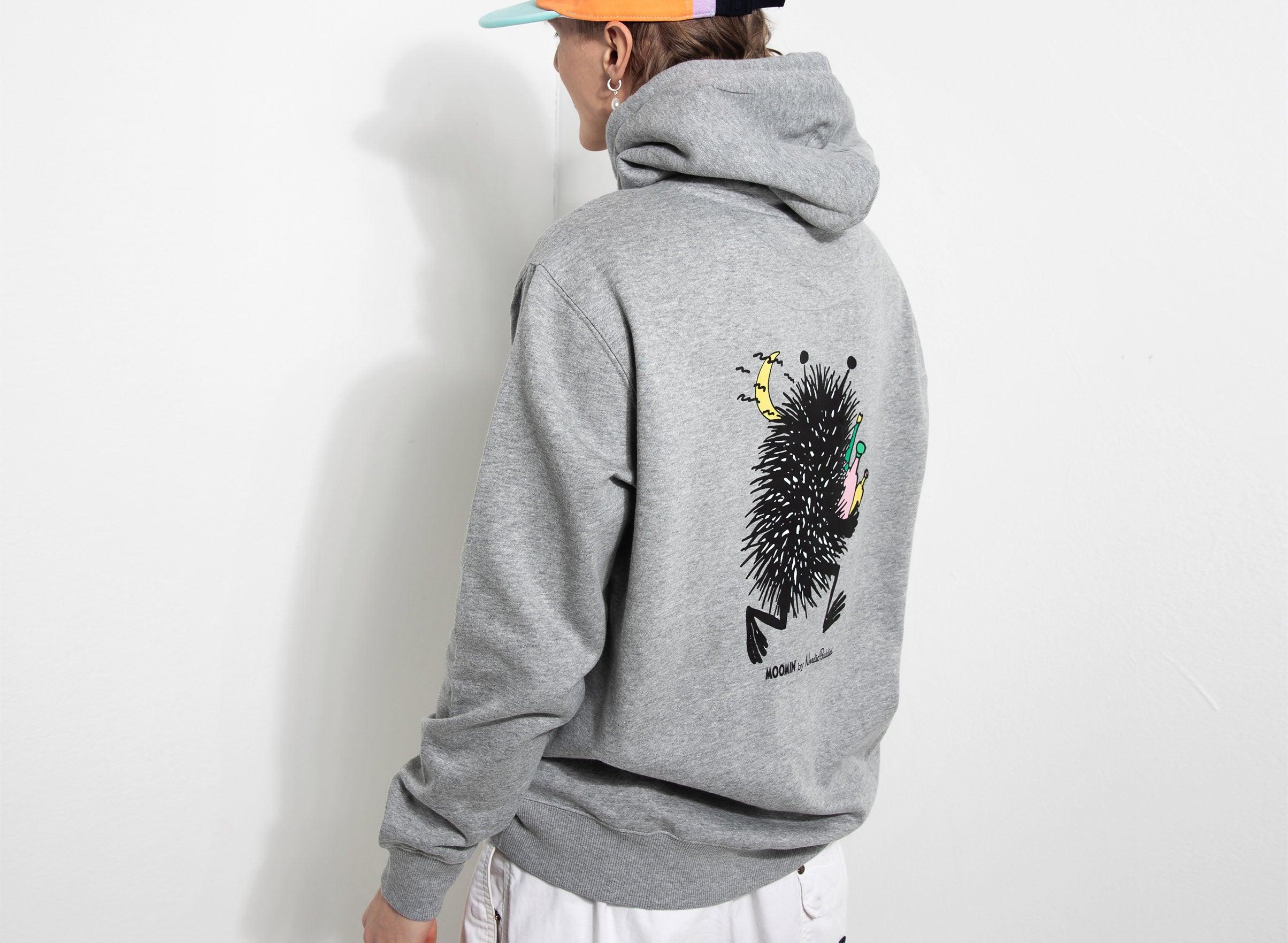 Premium Unisex Heavy Cotton Hoodie Stinky - Grey - ROODS PROJECT