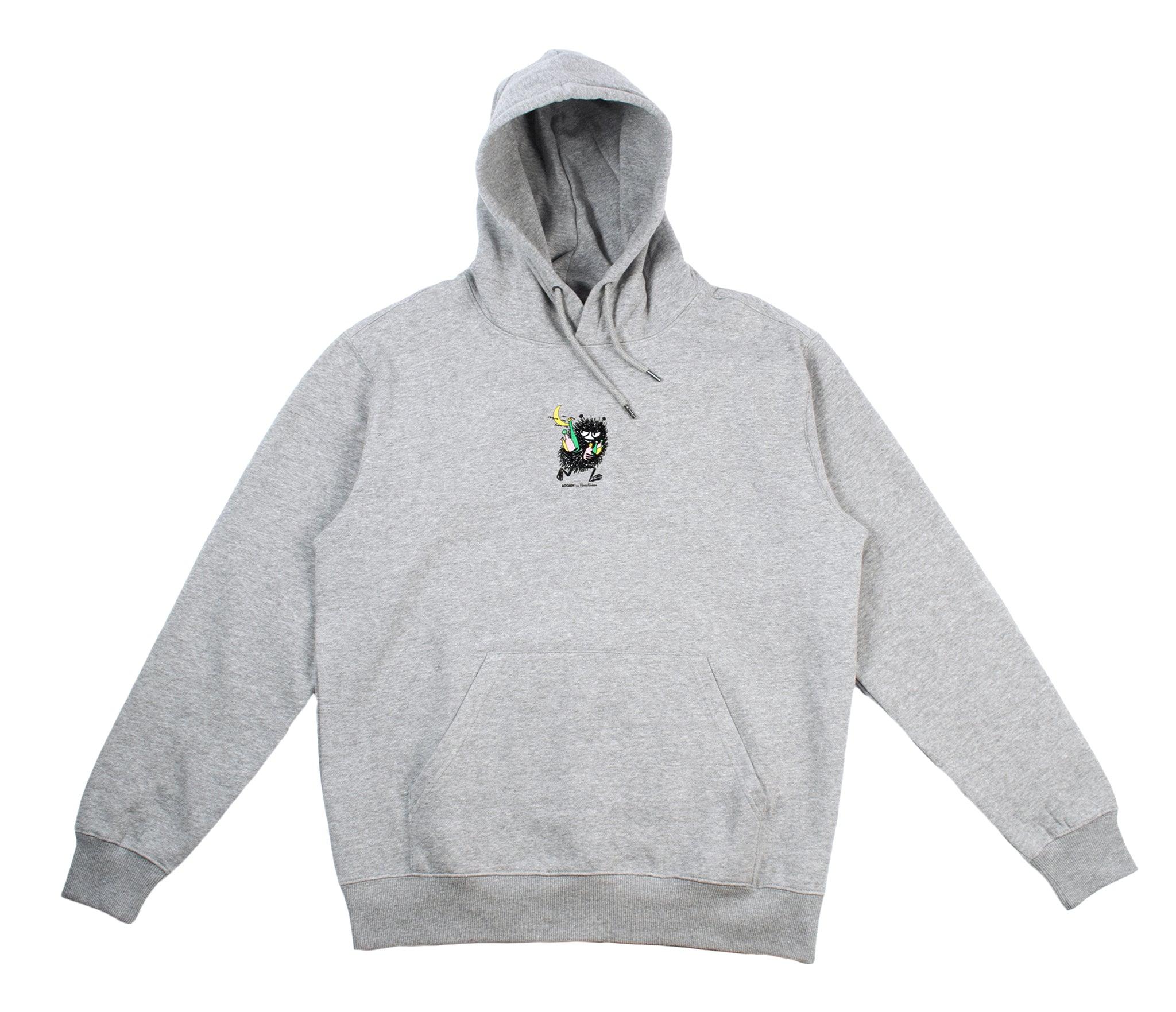 Premium Unisex Heavy Cotton Hoodie Stinky - Grey - ROODS PROJECT