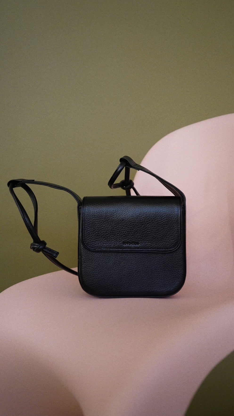 Crossbody Bag MUSA - Black - ROODS PROJECT