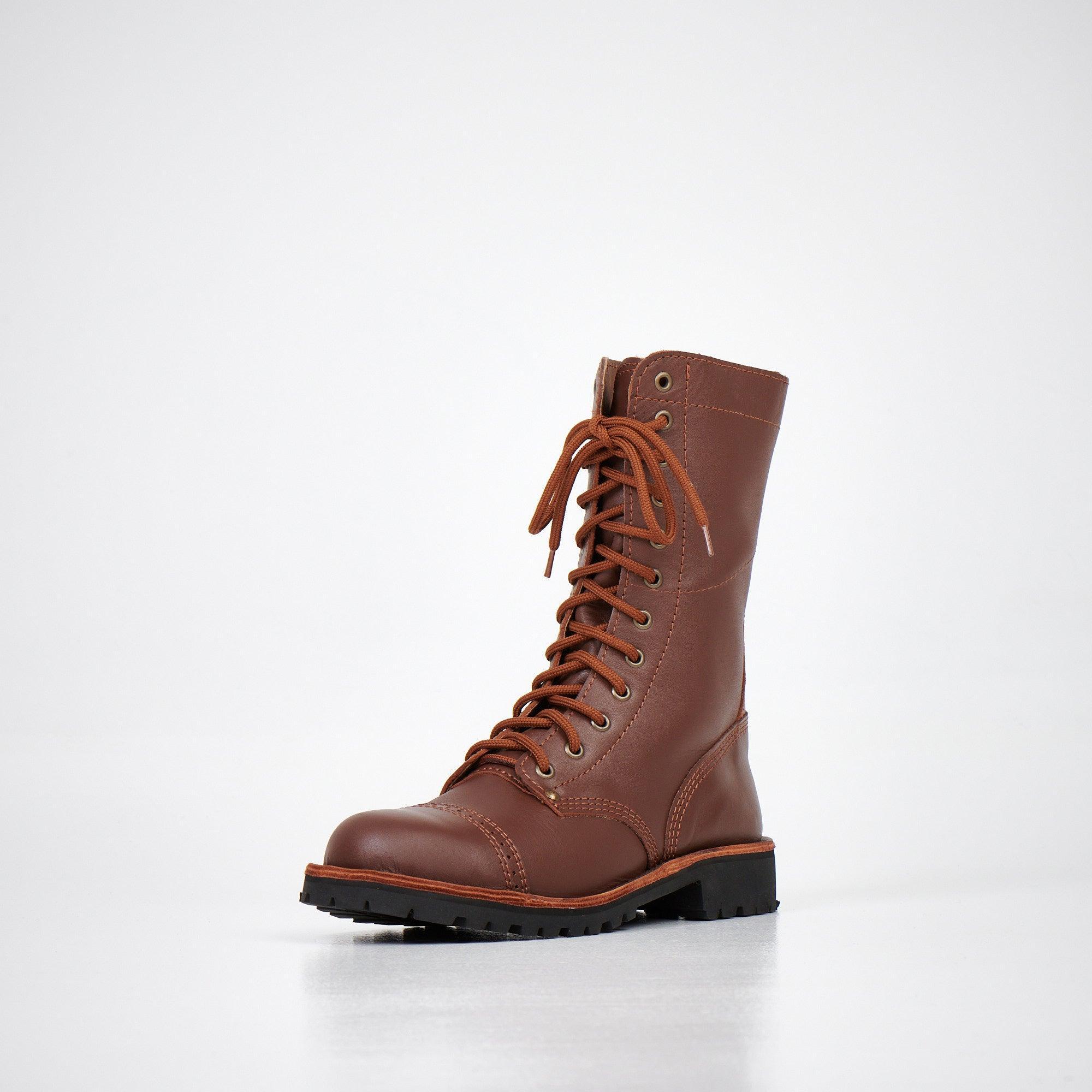 AIPI 2.2 Leather Boots - Brown - ROODS PROJECT