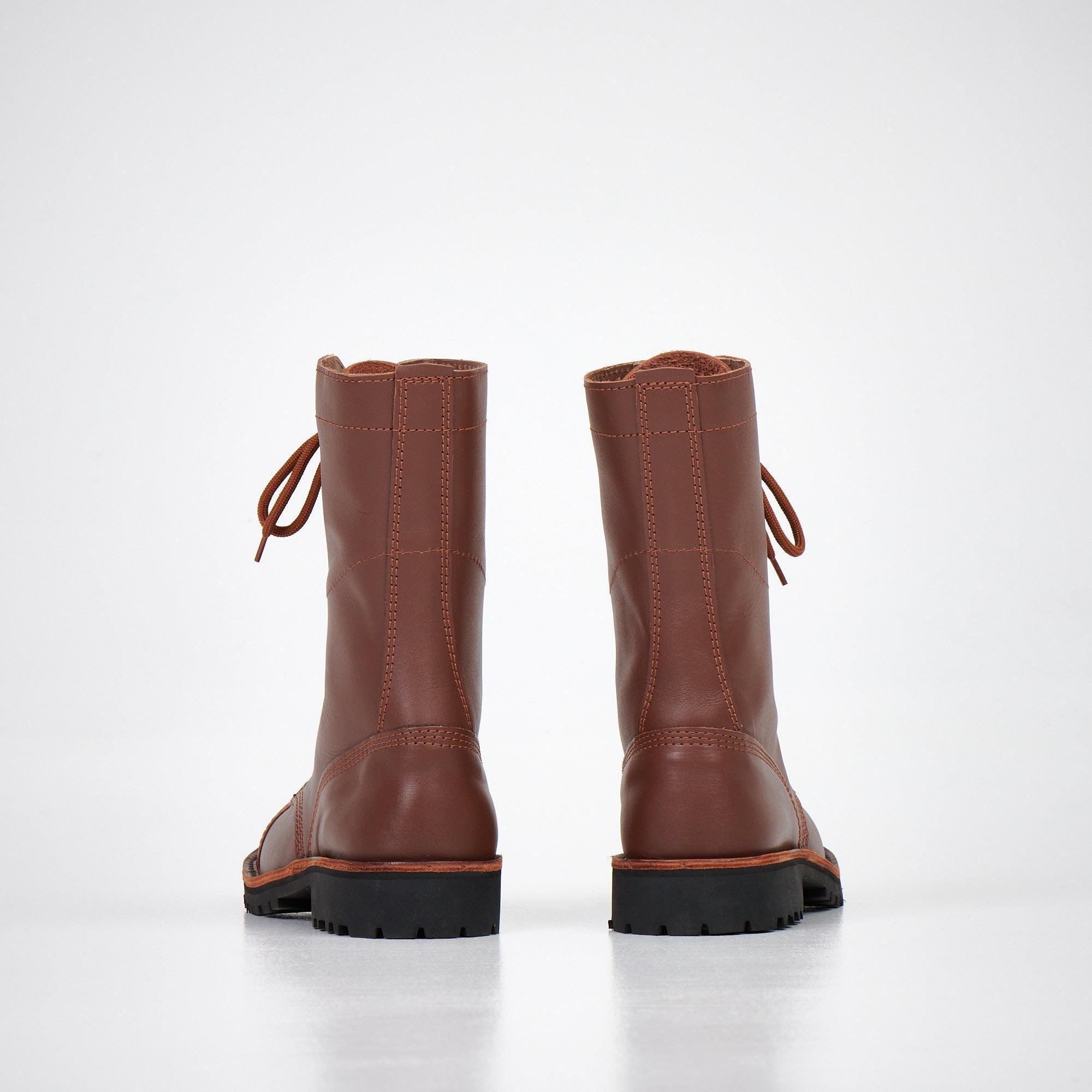 AIPI 2.2 Leather Boots - Brown - ROODS PROJECT