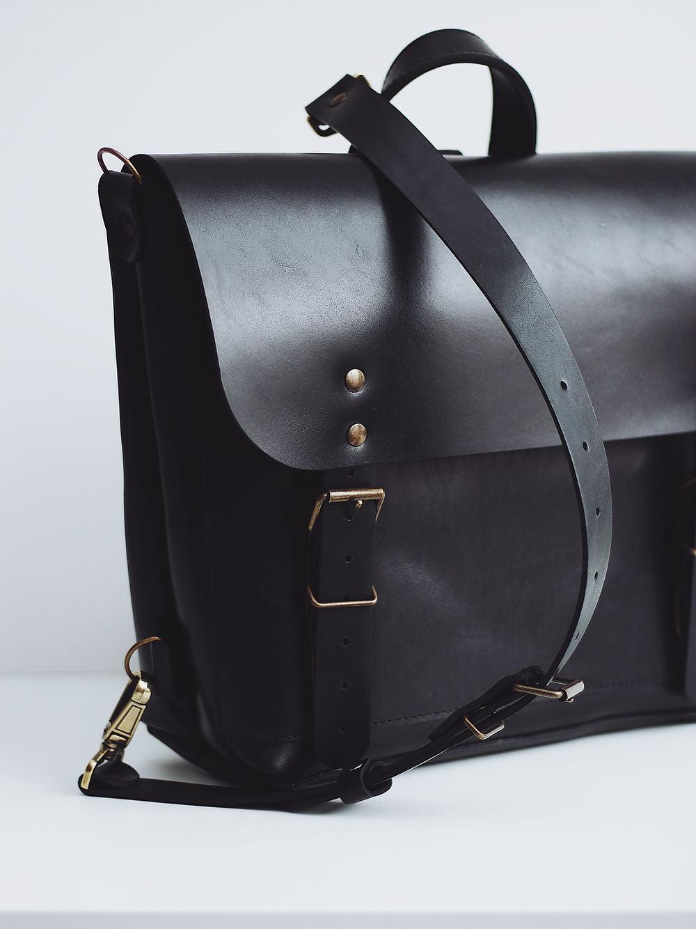 BENJAMIN Backpack - Black - ROODS PROJECT