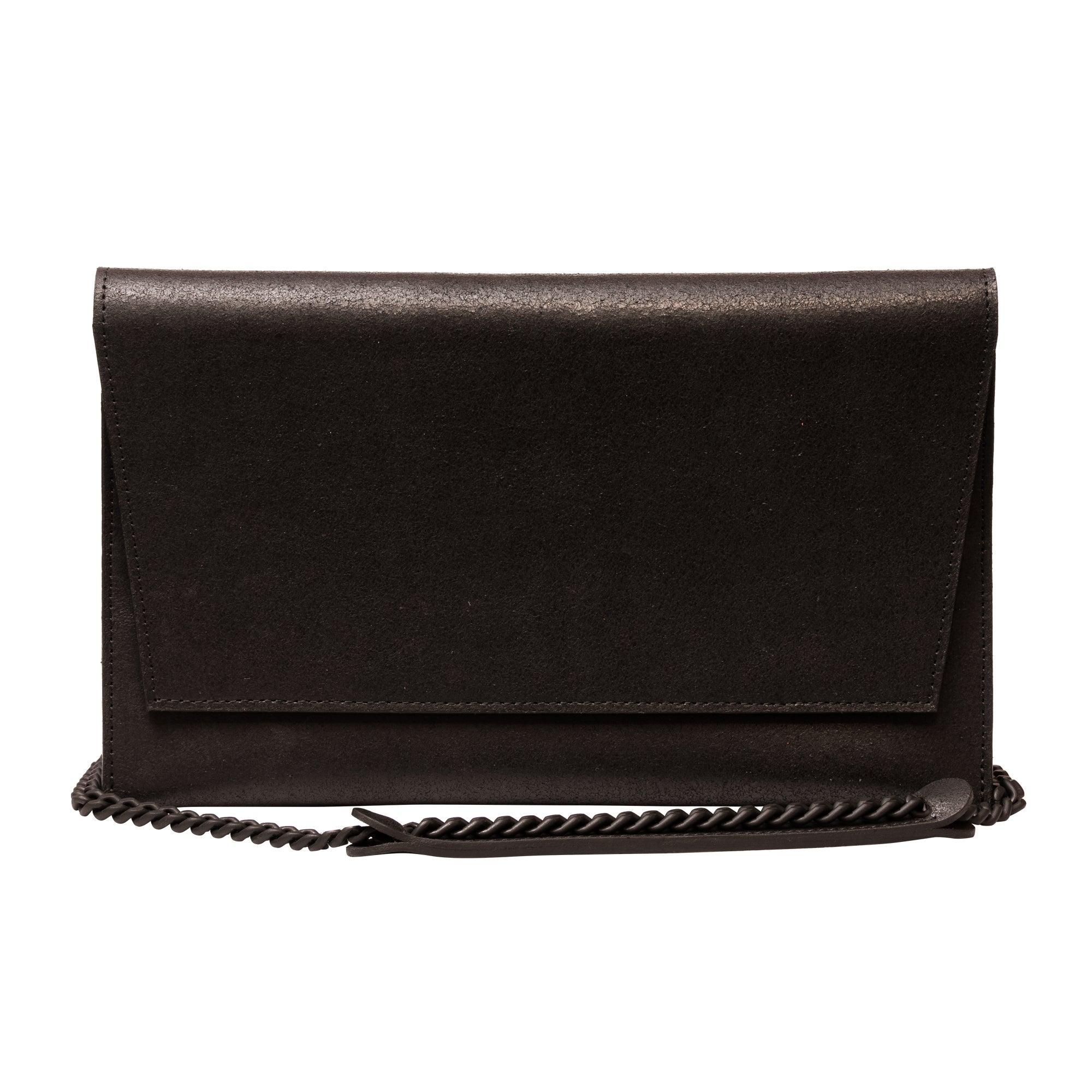 Chain Shoulder Bag - Black - ROODS PROJECT