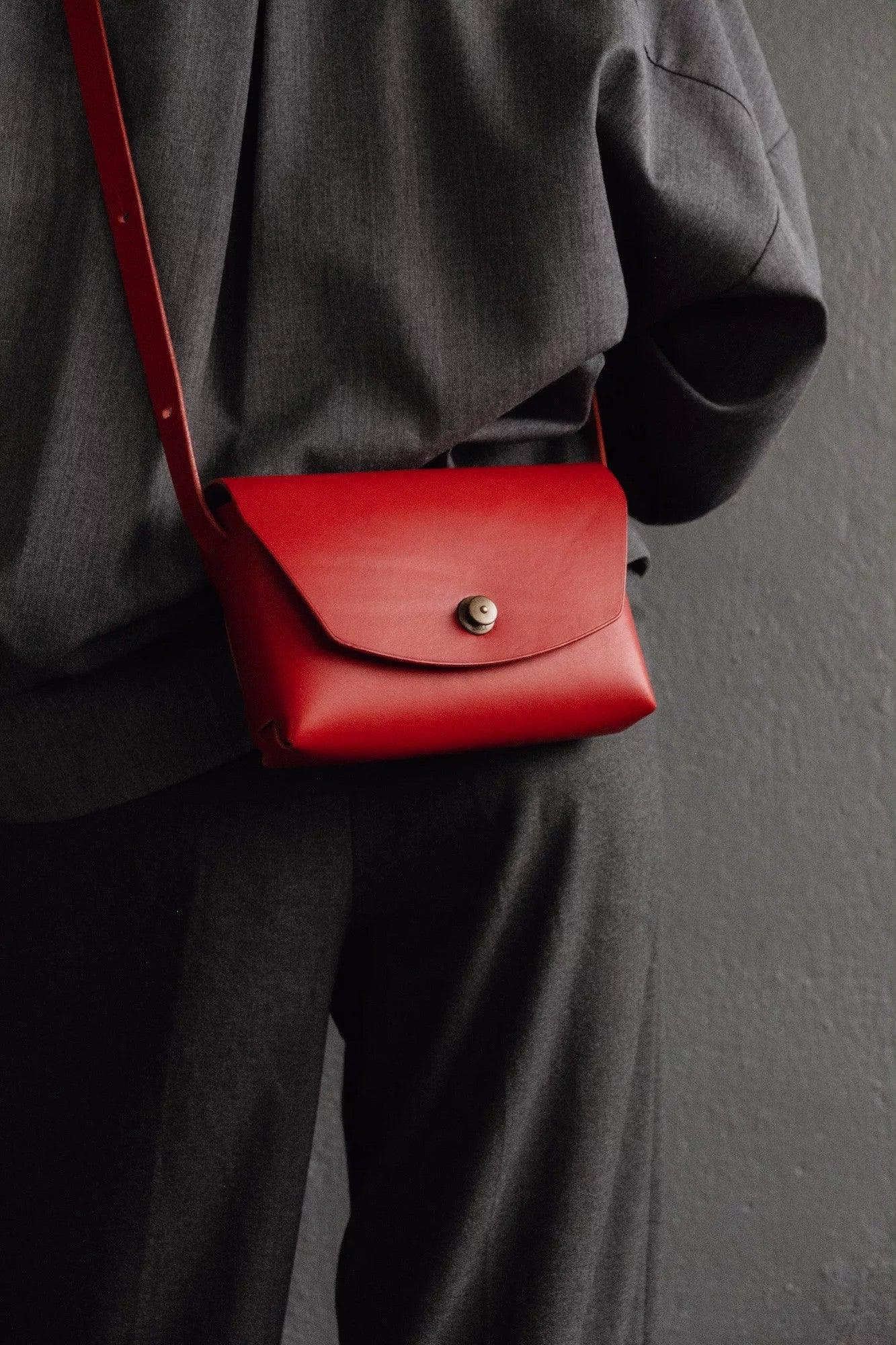 Clutch bag - Red - ROODS PROJECT