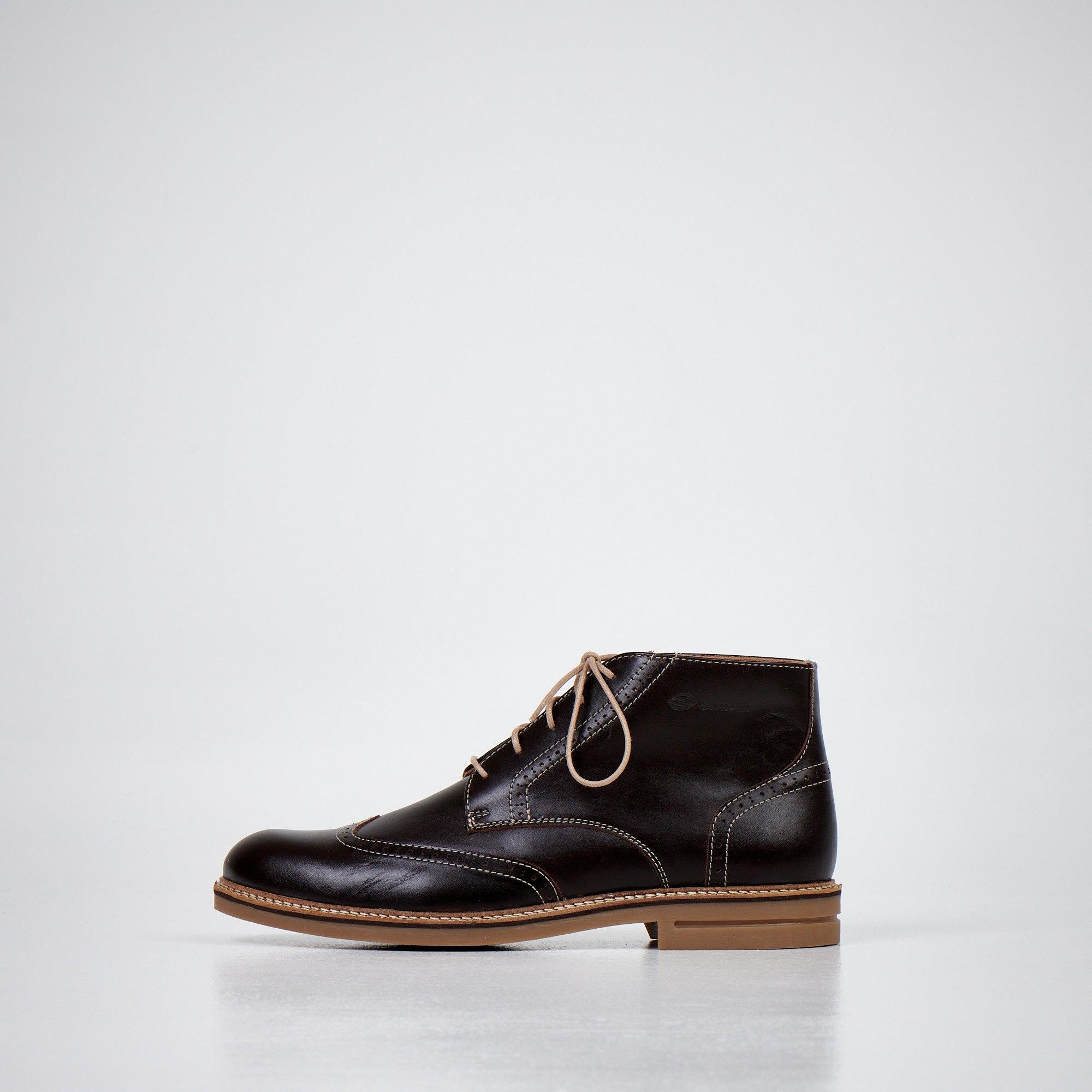 Dark Brown Ankle Boots 424 - ROODS PROJECT