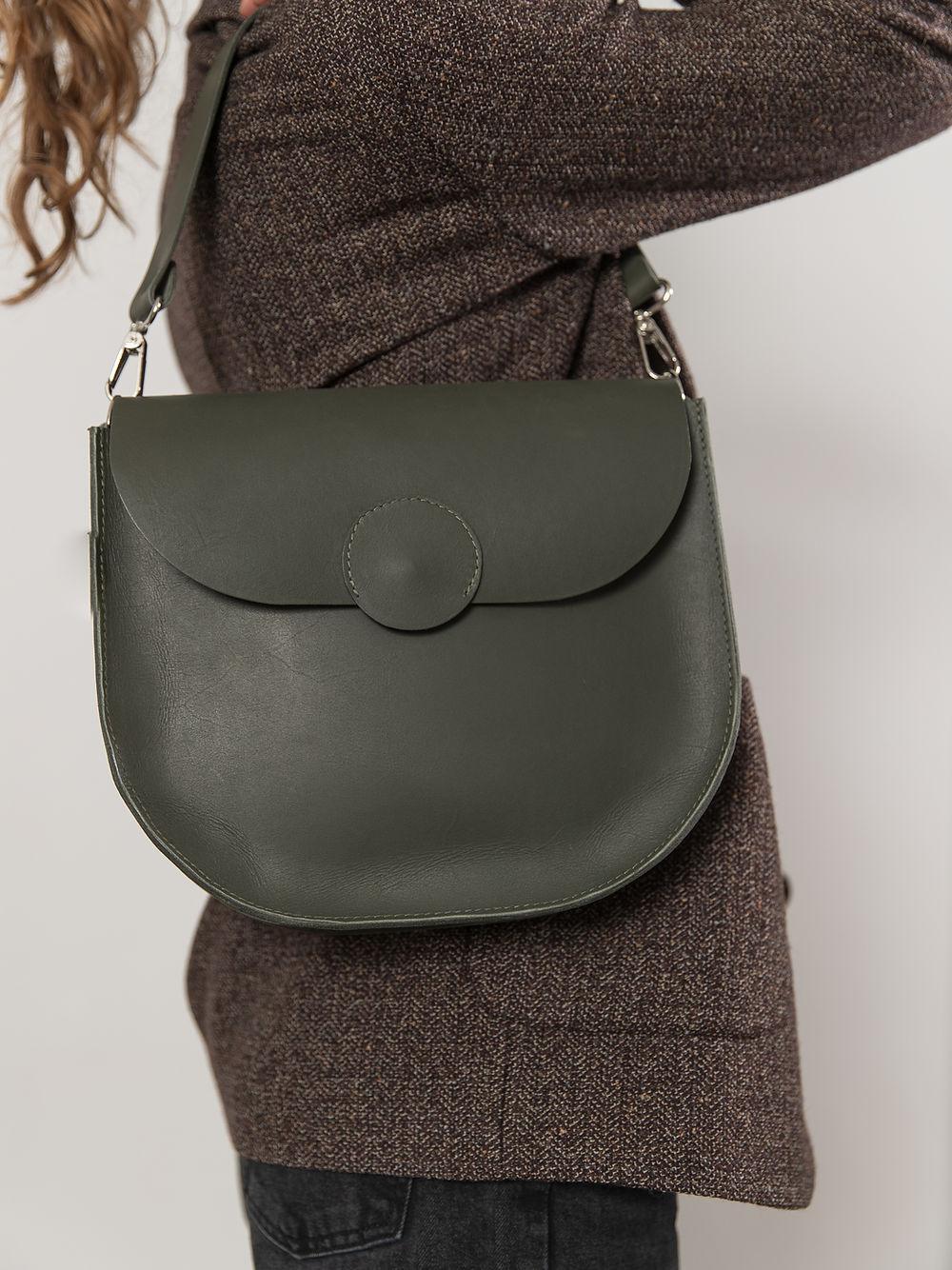 FIONA Handbag - Faded Green - ROODS PROJECT