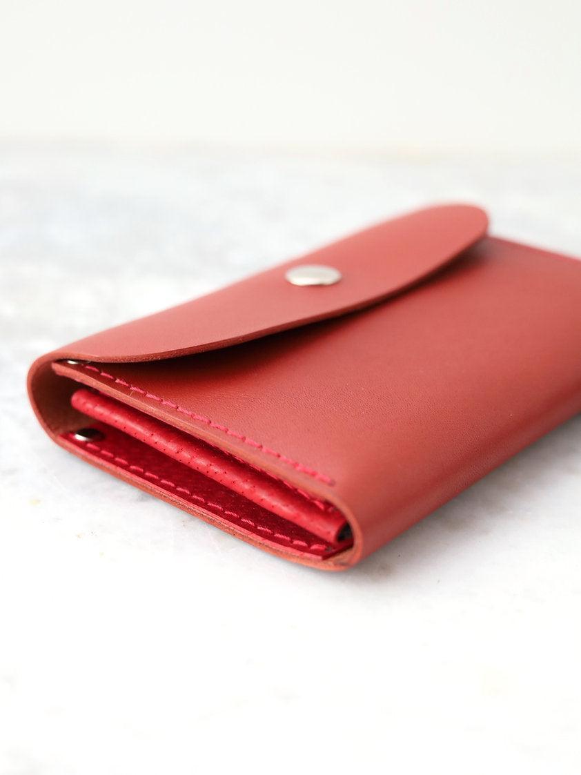 FRIDAY Wallet - Faded Red - ROODS PROJECT