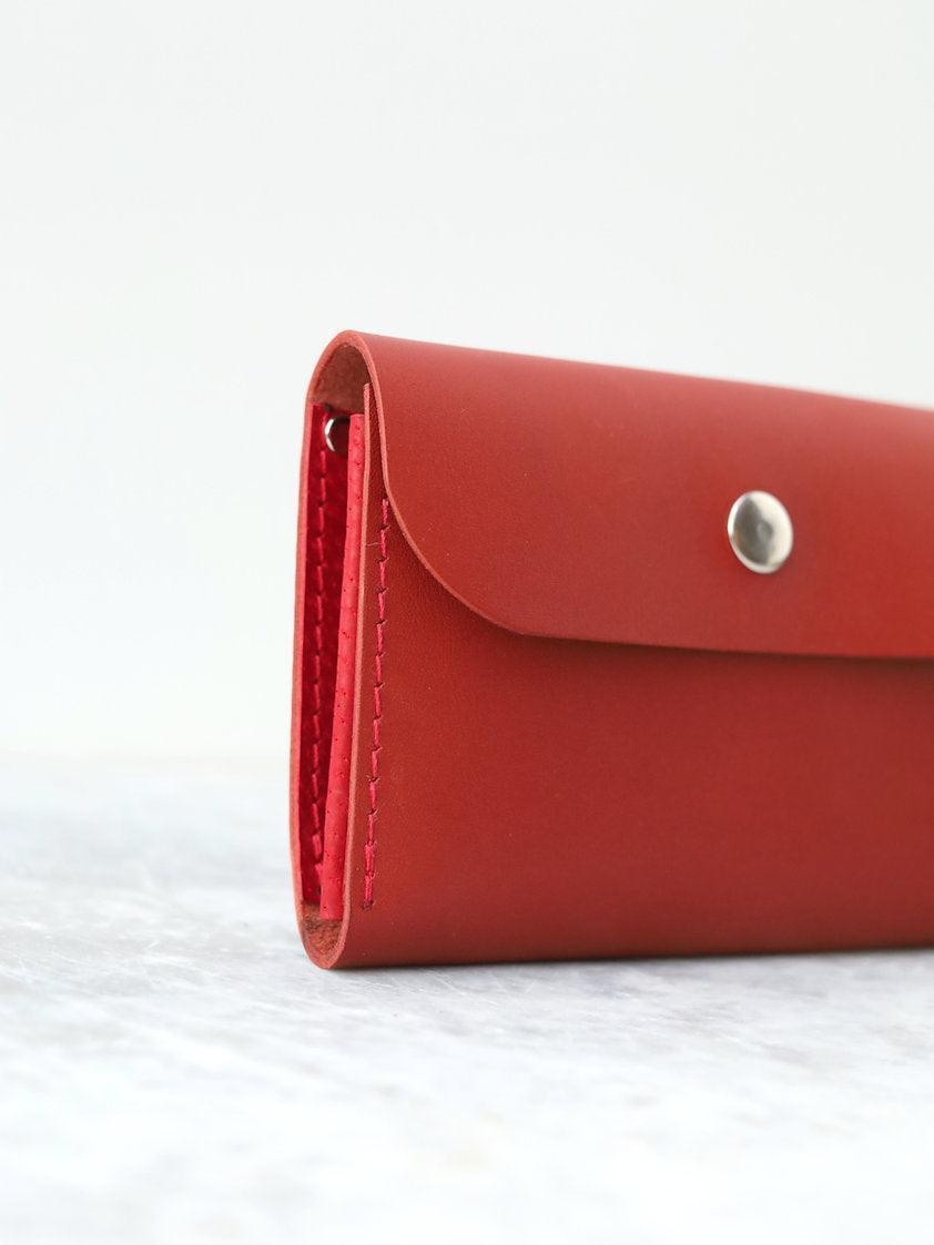 FRIDAY Wallet - Faded Red - ROODS PROJECT