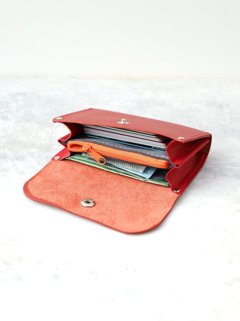 FRIDAY Wallet - Faded Red - ROODS PROJECT