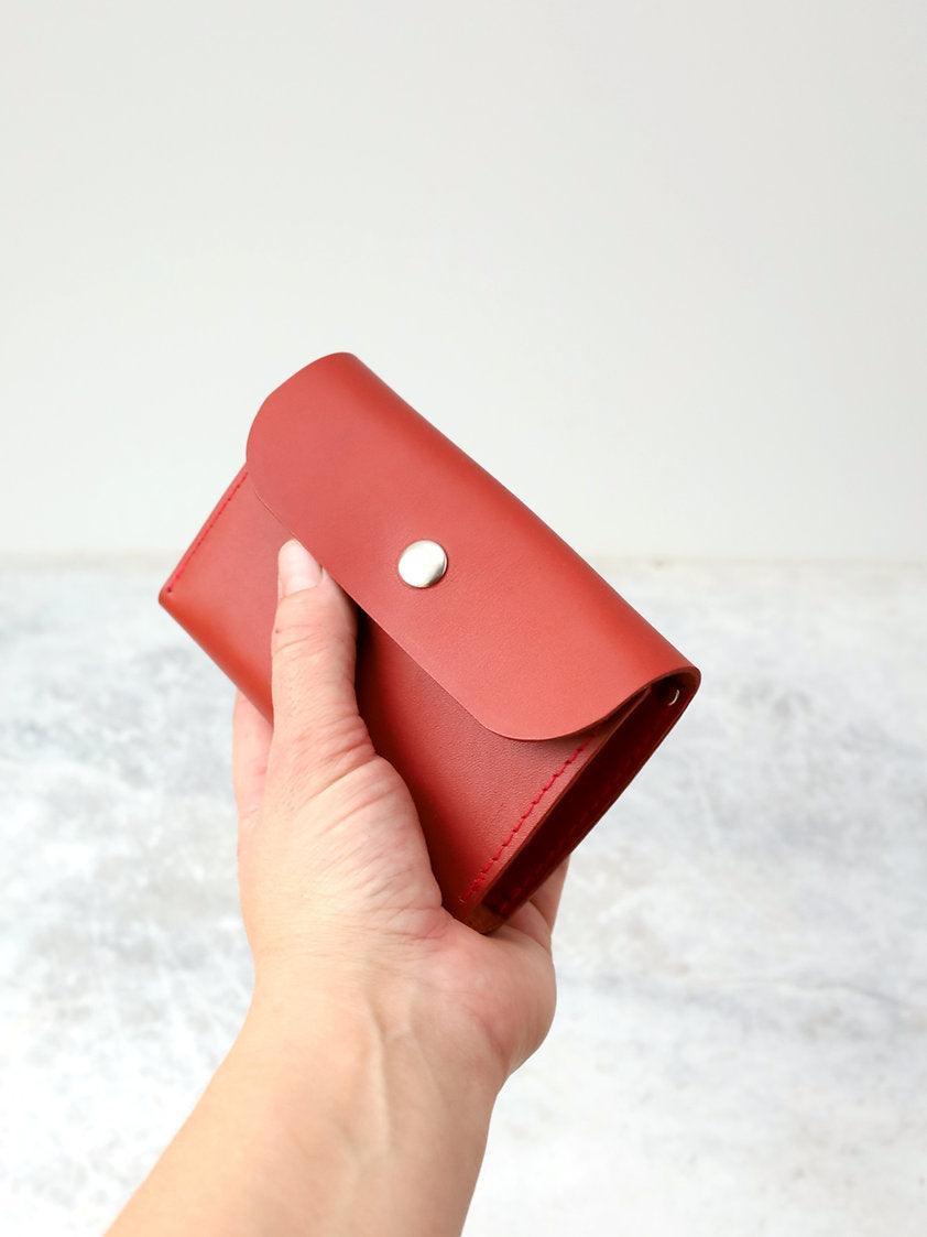 FRIDAY Wallet - Faded Red - ROODS PROJECT