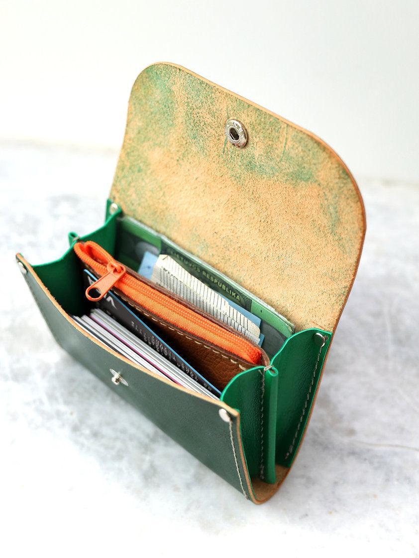 FRIDAY Wallet - New Green - ROODS PROJECT