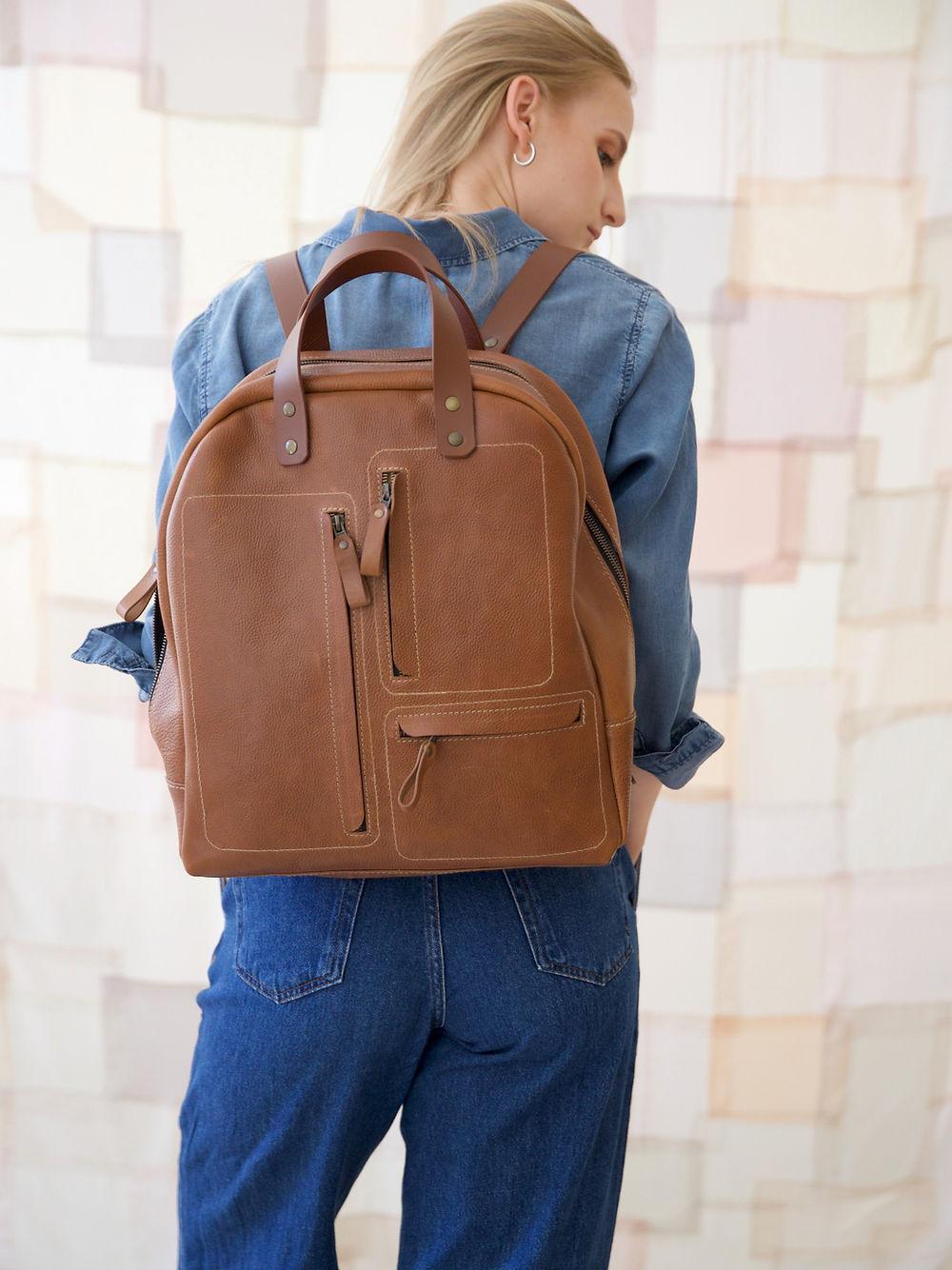 GORDON Backpack - Capuccino - ROODS PROJECT