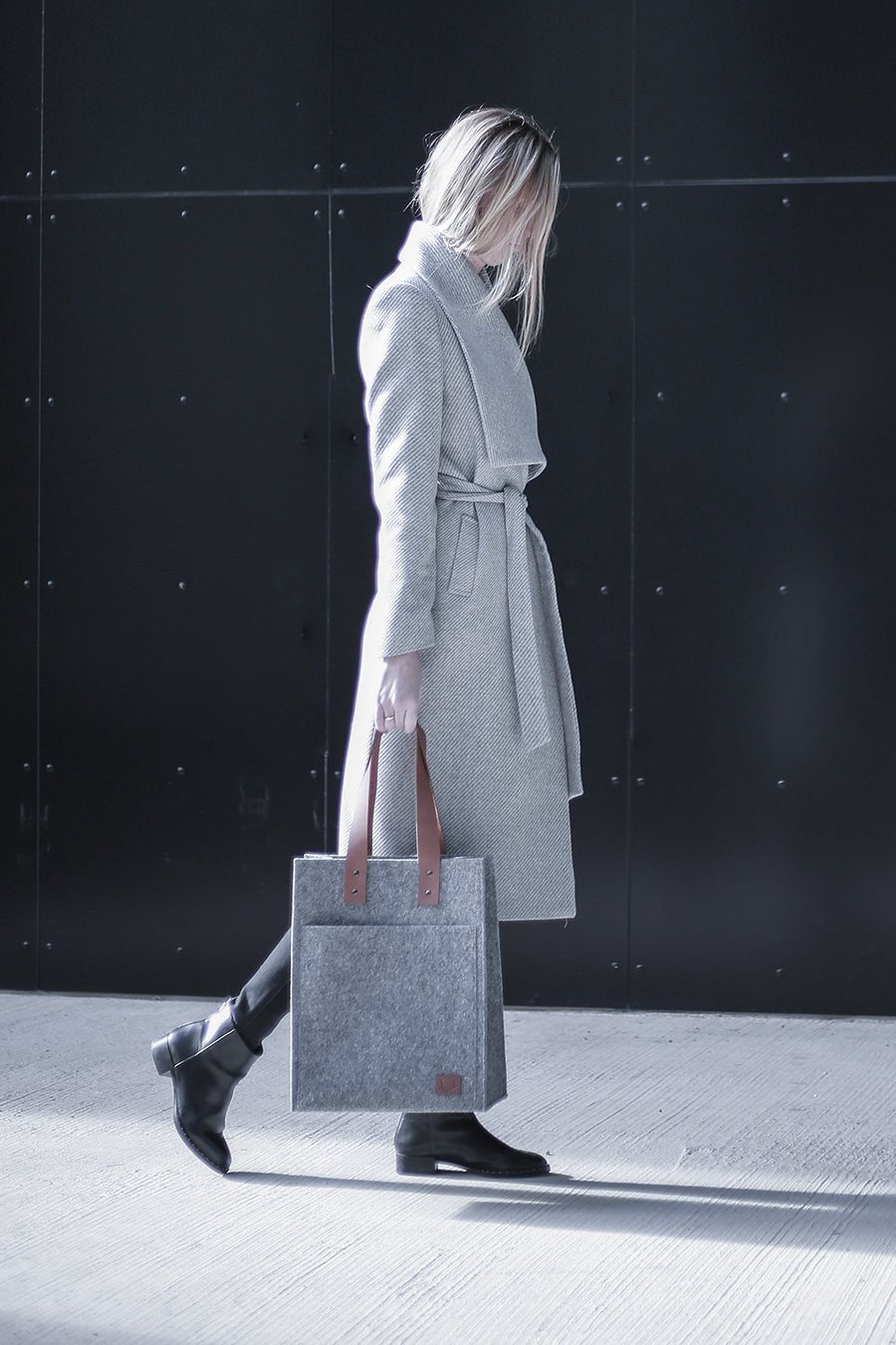 Hennes Tote Bag - Grey - ROODS PROJECT