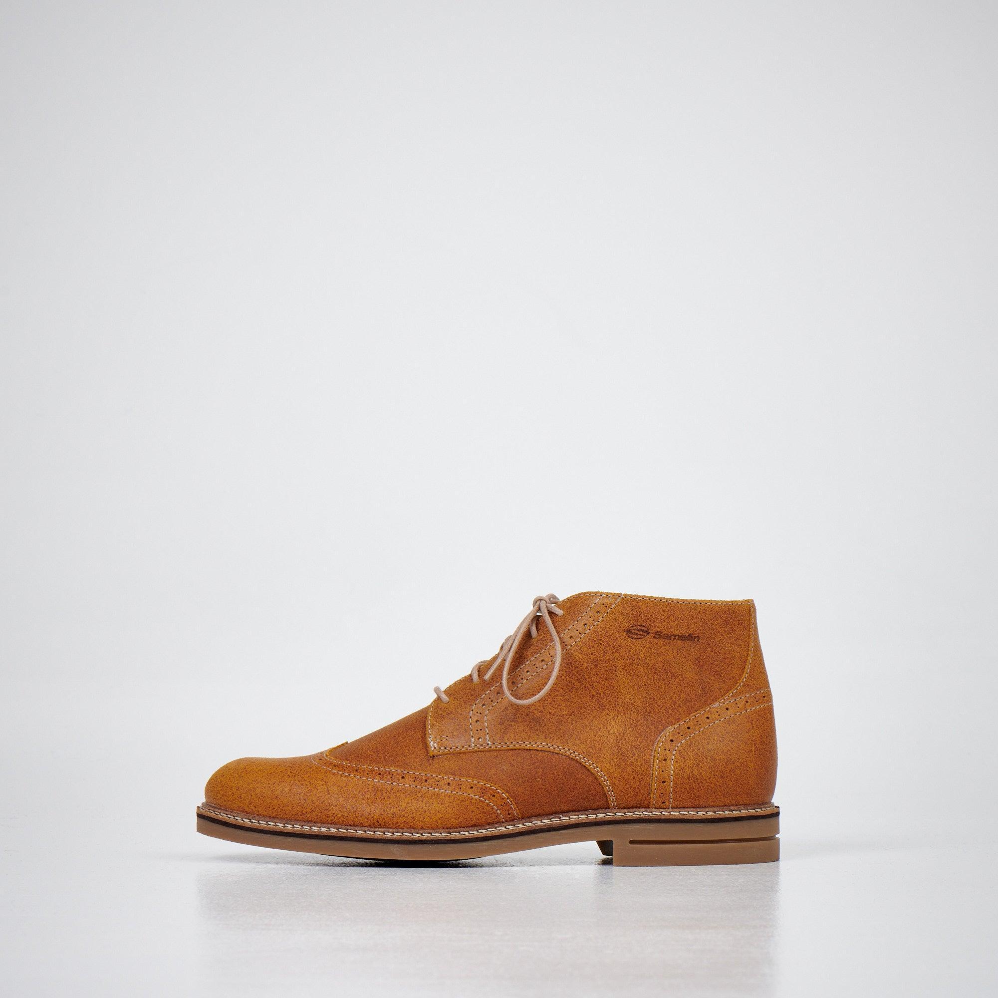 Light Brown Ankle Boots 424 - ROODS PROJECT