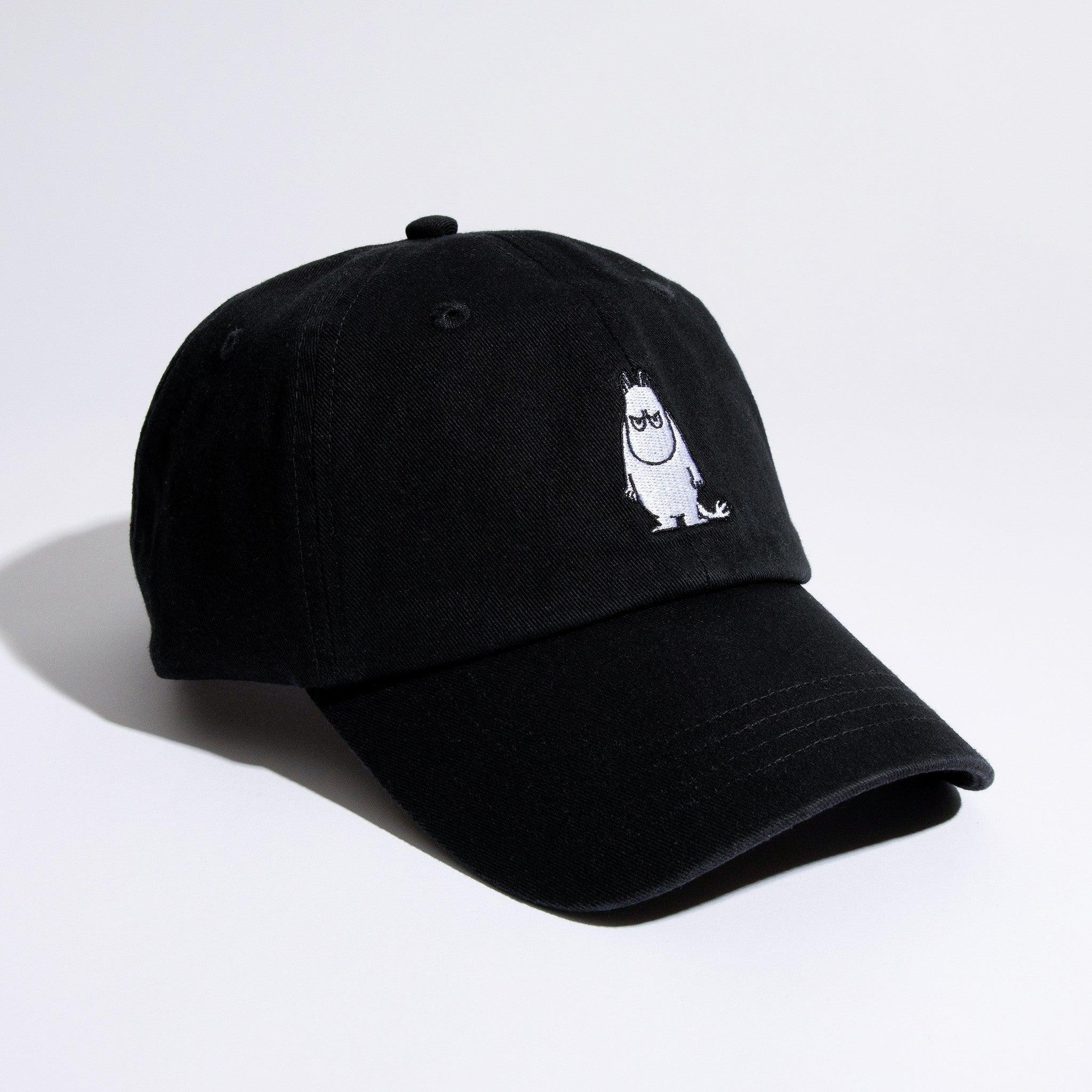 Grumpy Moomintroll Dad Cap Adult - Black - ROODS PROJECT
